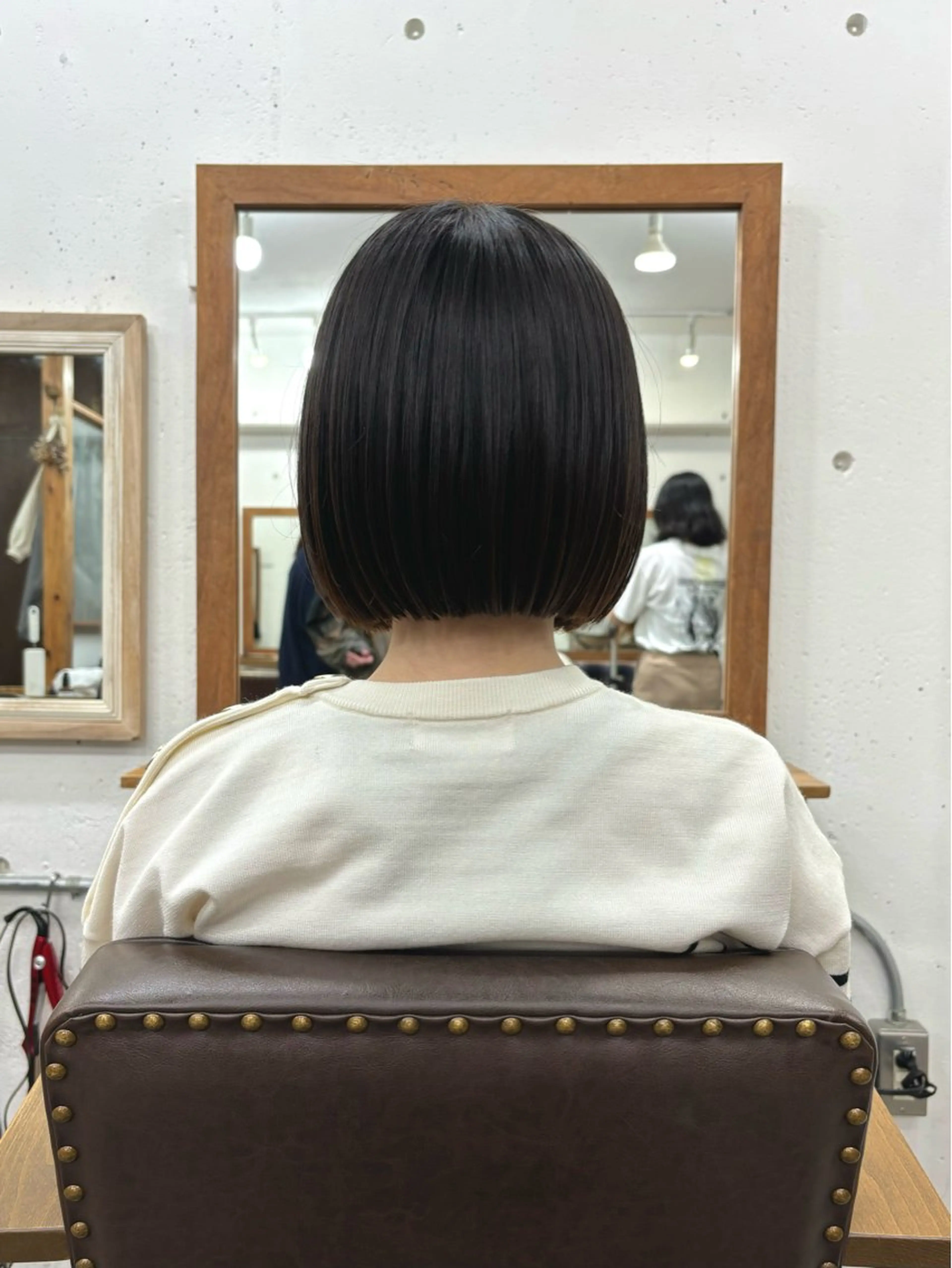 ショート 前下がりボブ ボブ カット トリートメント CIEN所属・ayano🫧 《CIEN》のヘアスタイル