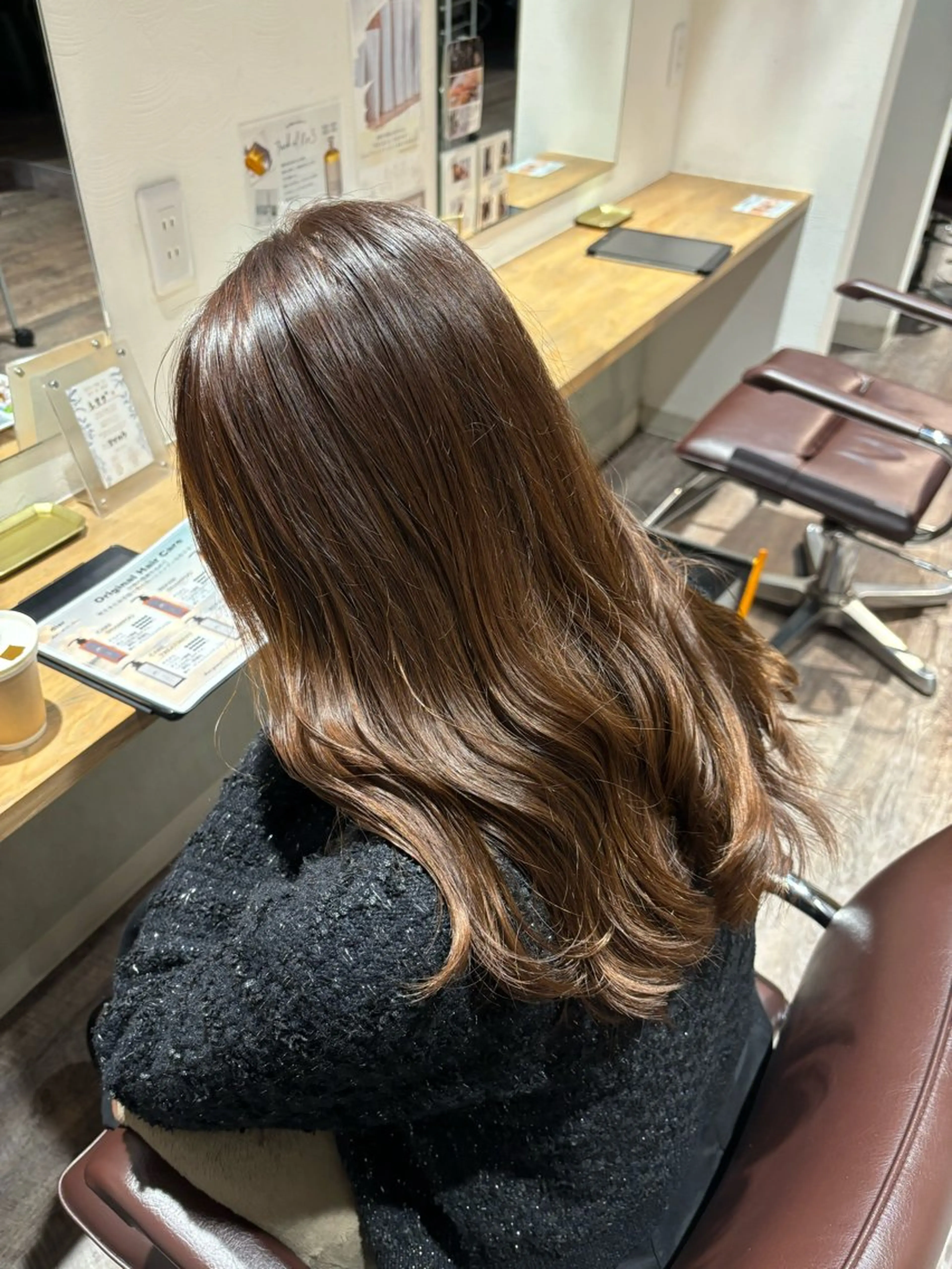 カラー ヘアカラー トリートメント マツムラ ミサキのヘアスタイル