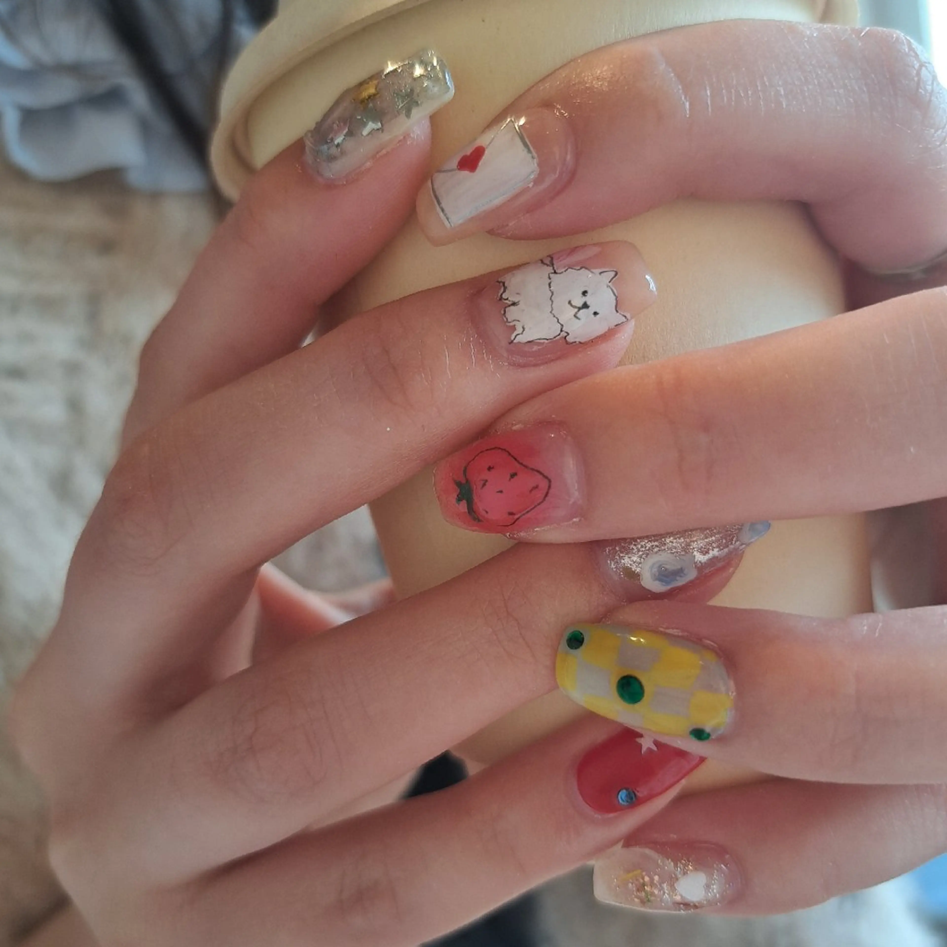 ネイル アートネイル ジェルネイル 持ち込み Nail mood /アートし放題のネイルデザイン