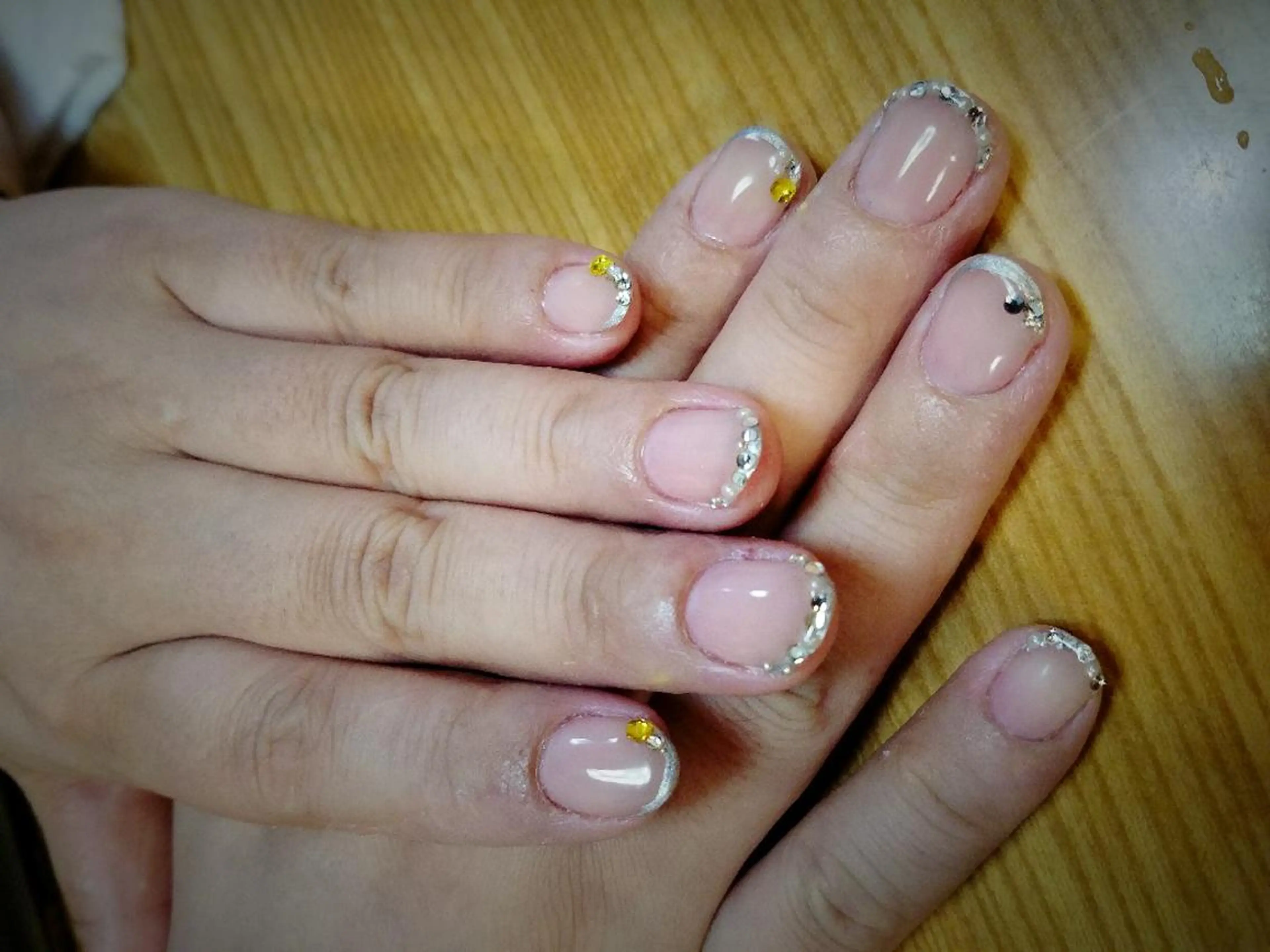 ショート ネイル フレンチネイル nail yu-joy所属・yuu -joynailのネイルデザイン