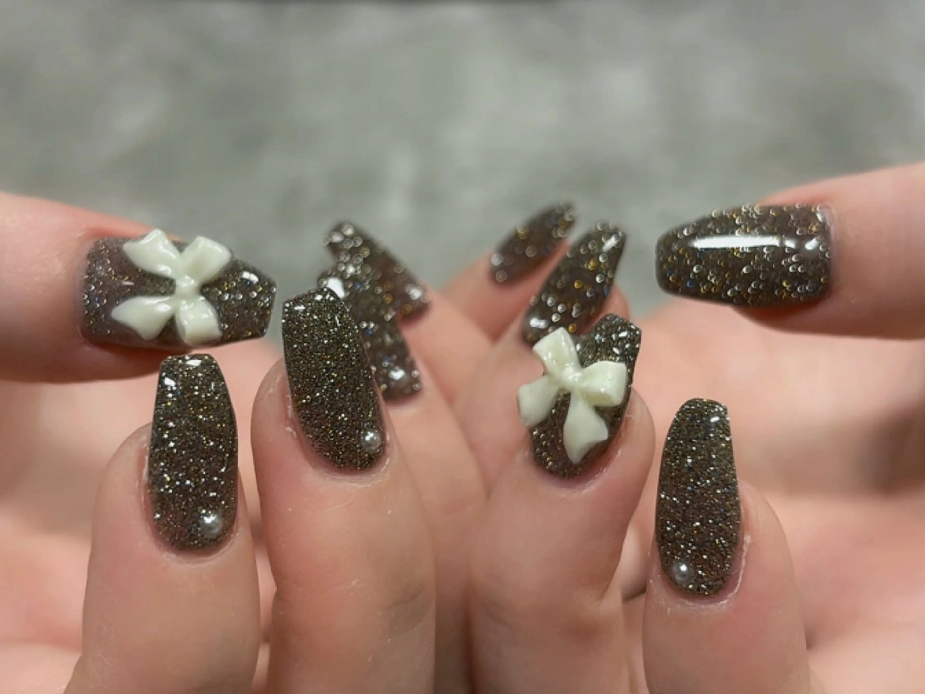 ネイル ハンドネイル Protea きぬがわ らむのネイルデザイン