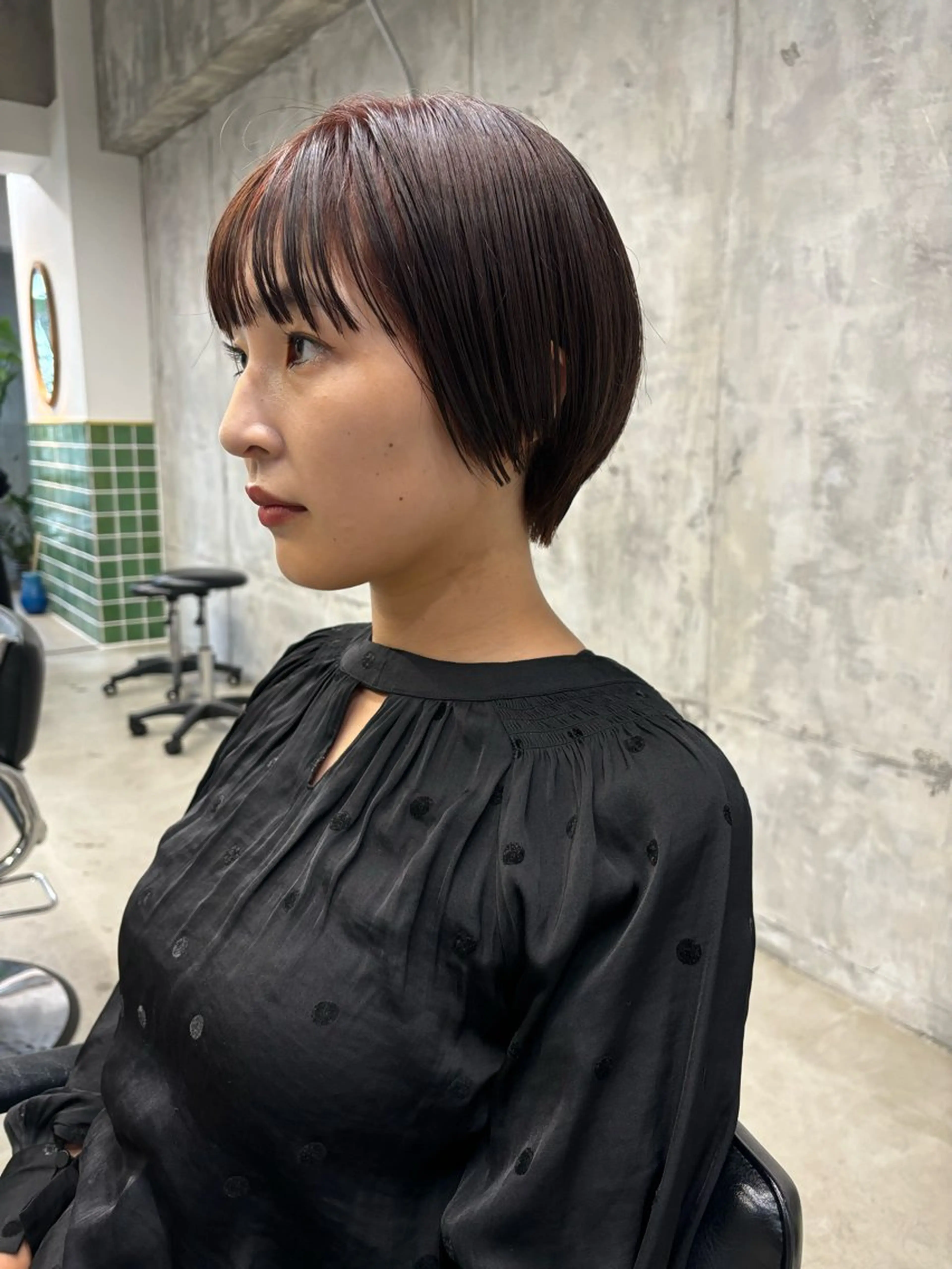 ショート ショートヘア GOBUNNOROKU所属・mei   【6/5 ゴブンノロク】のヘアスタイル