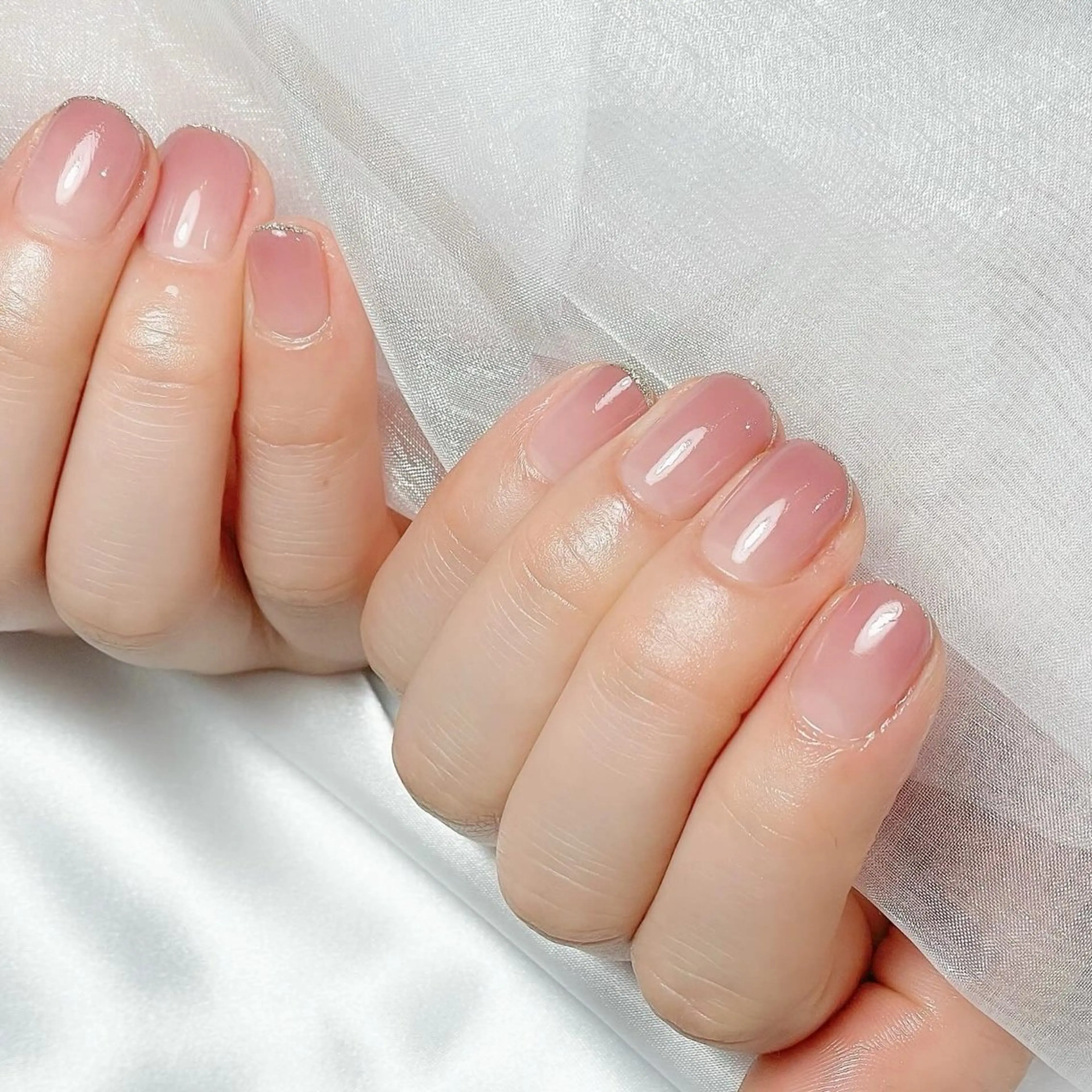 ネイル フレンチネイル グラデーション n. chizuruのネイルデザイン