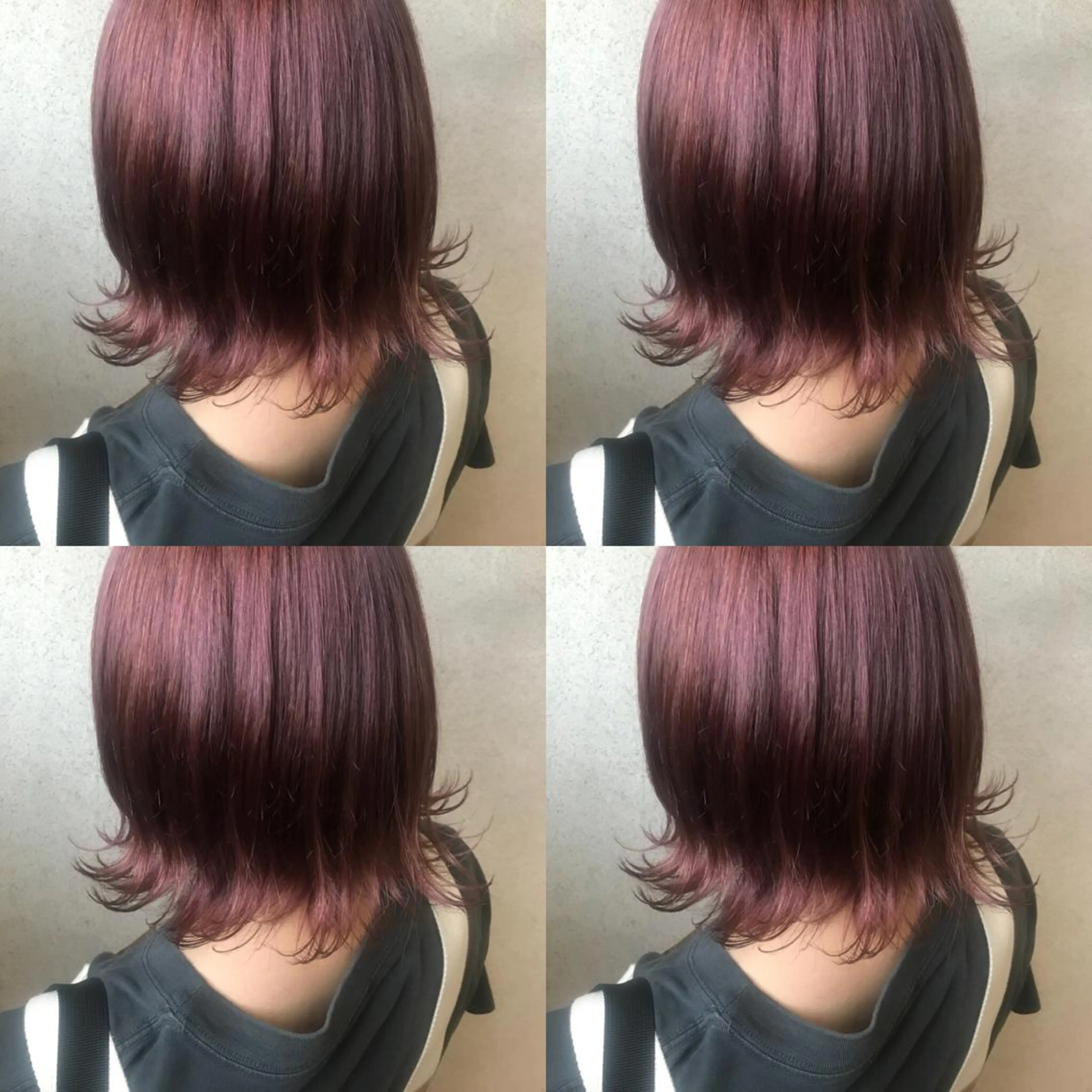 ミディアム カラー SALOWIN所属・小栗 麻衣のヘアスタイル