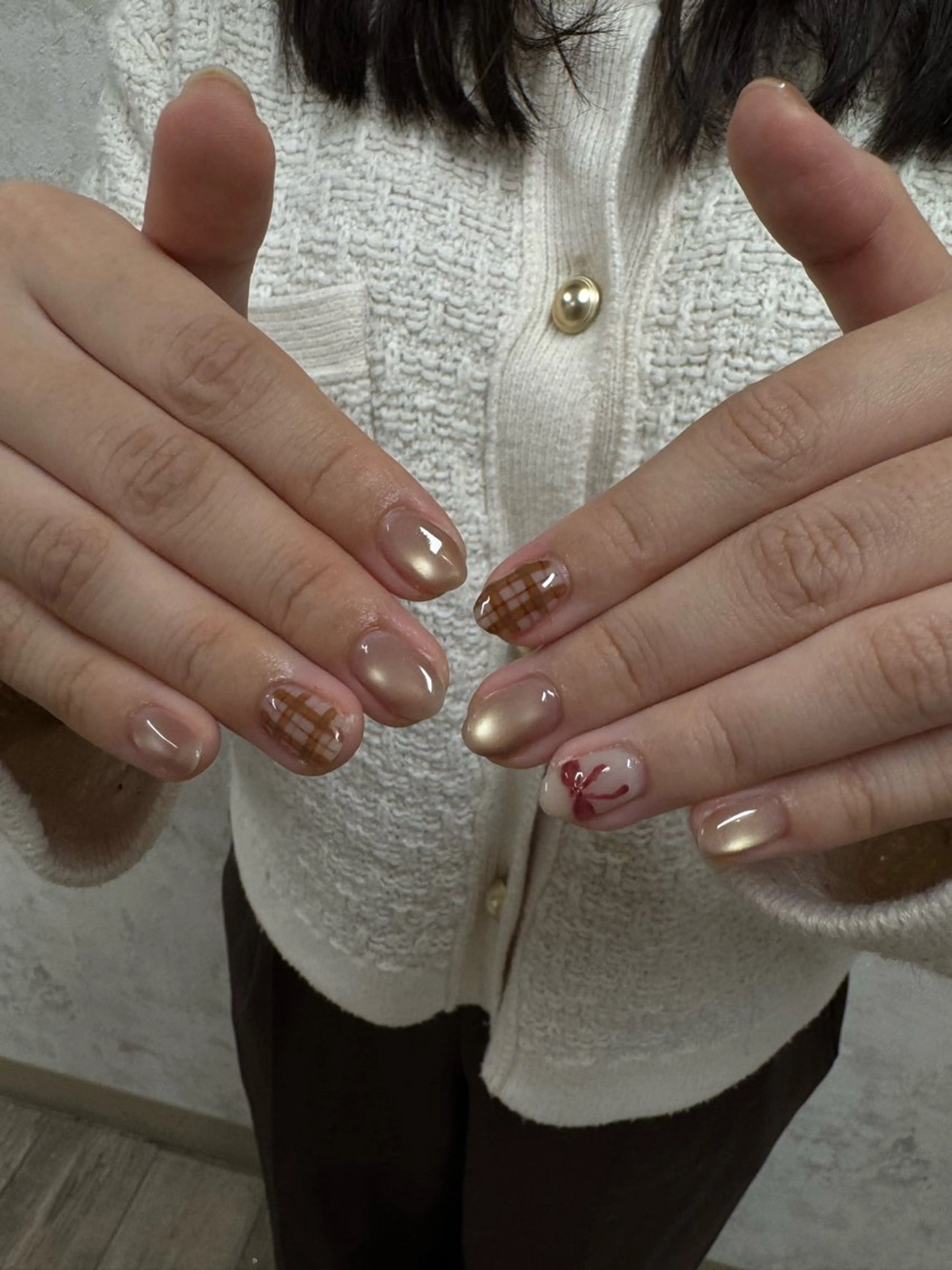 ネイル ハンドネイル Glad nail honokaのネイルデザイン