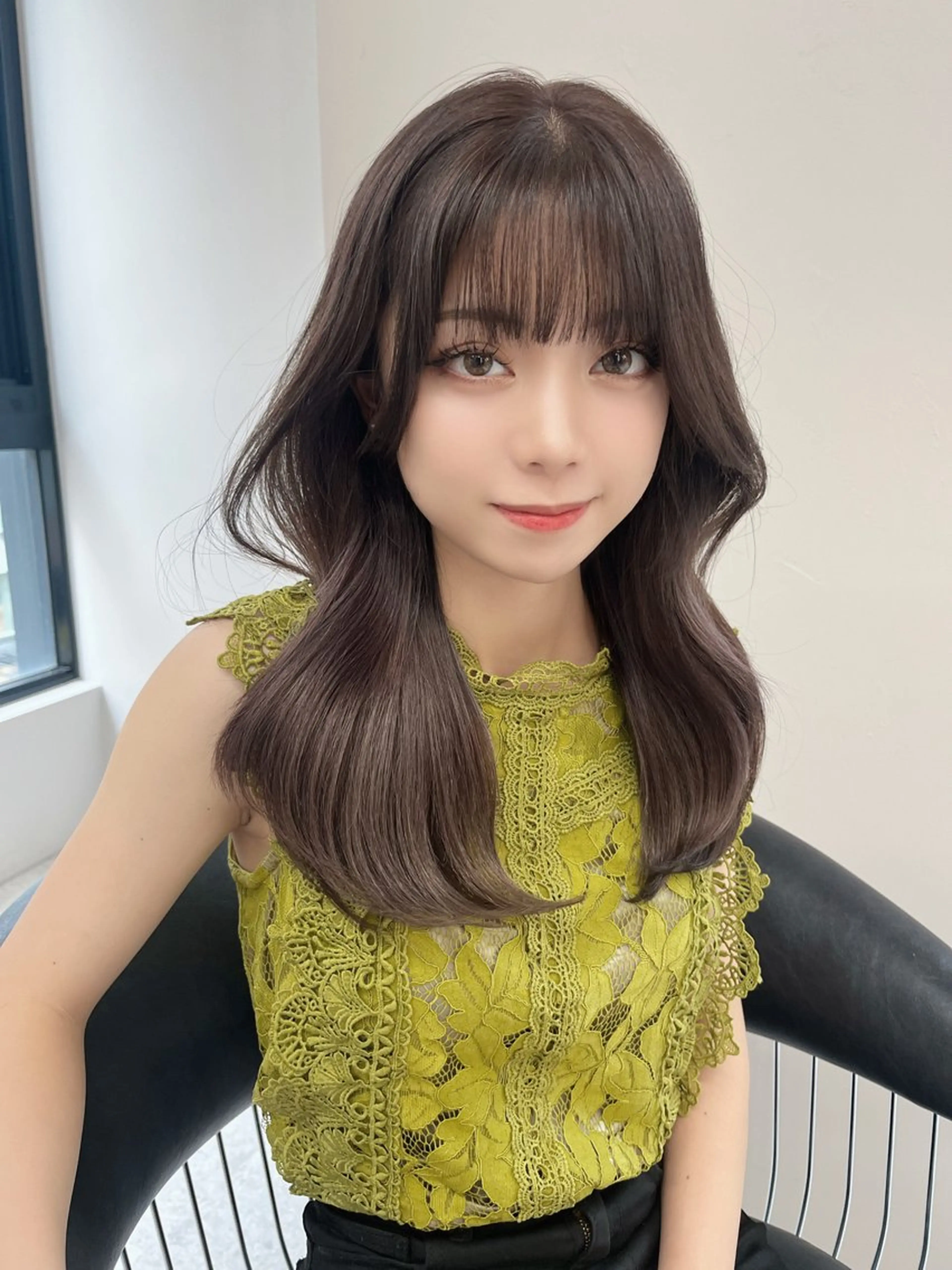 セミロング カラー votan tenjin所属・杉本 大地のヘアスタイル