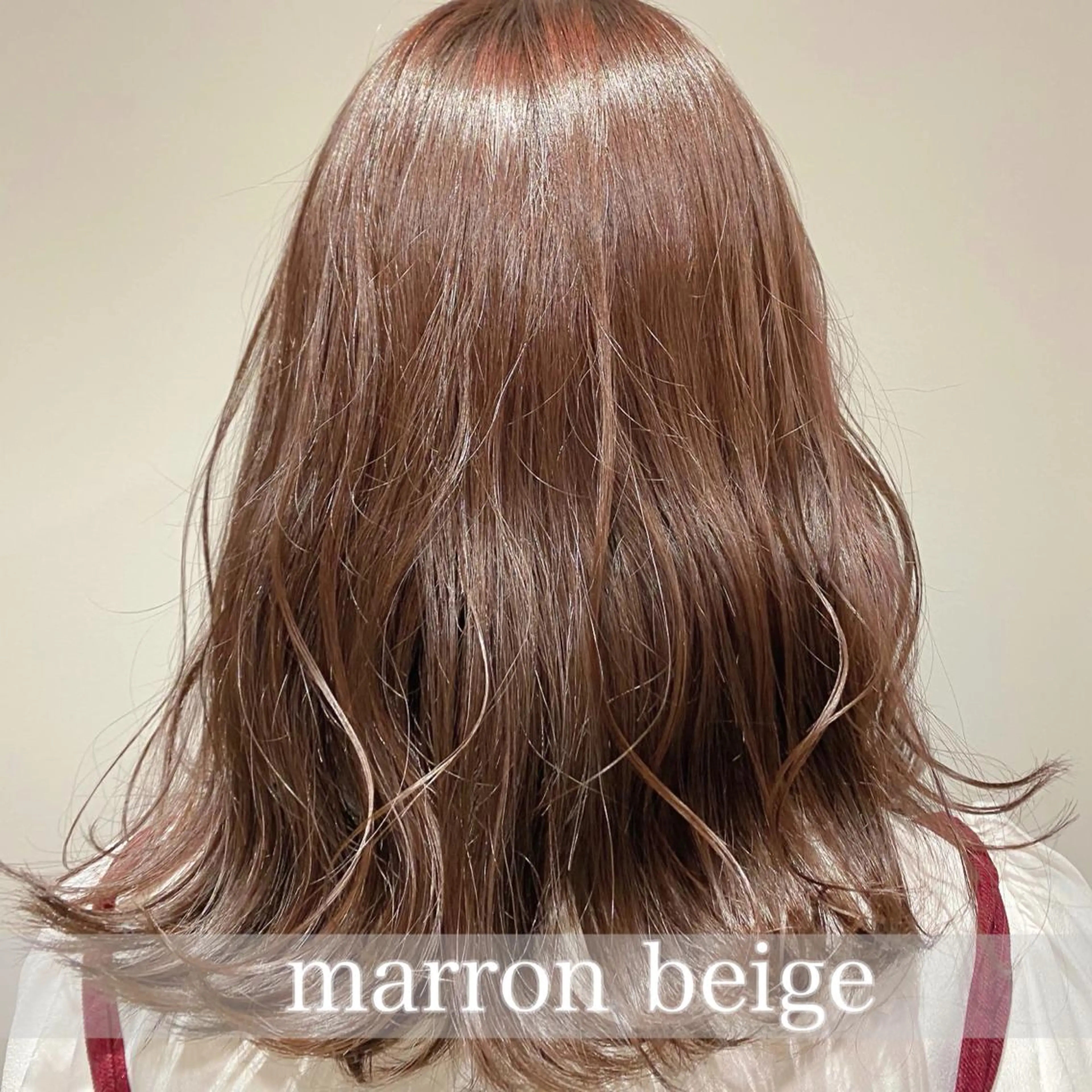 セミロング カラー 増子 祐太朗のヘアスタイル