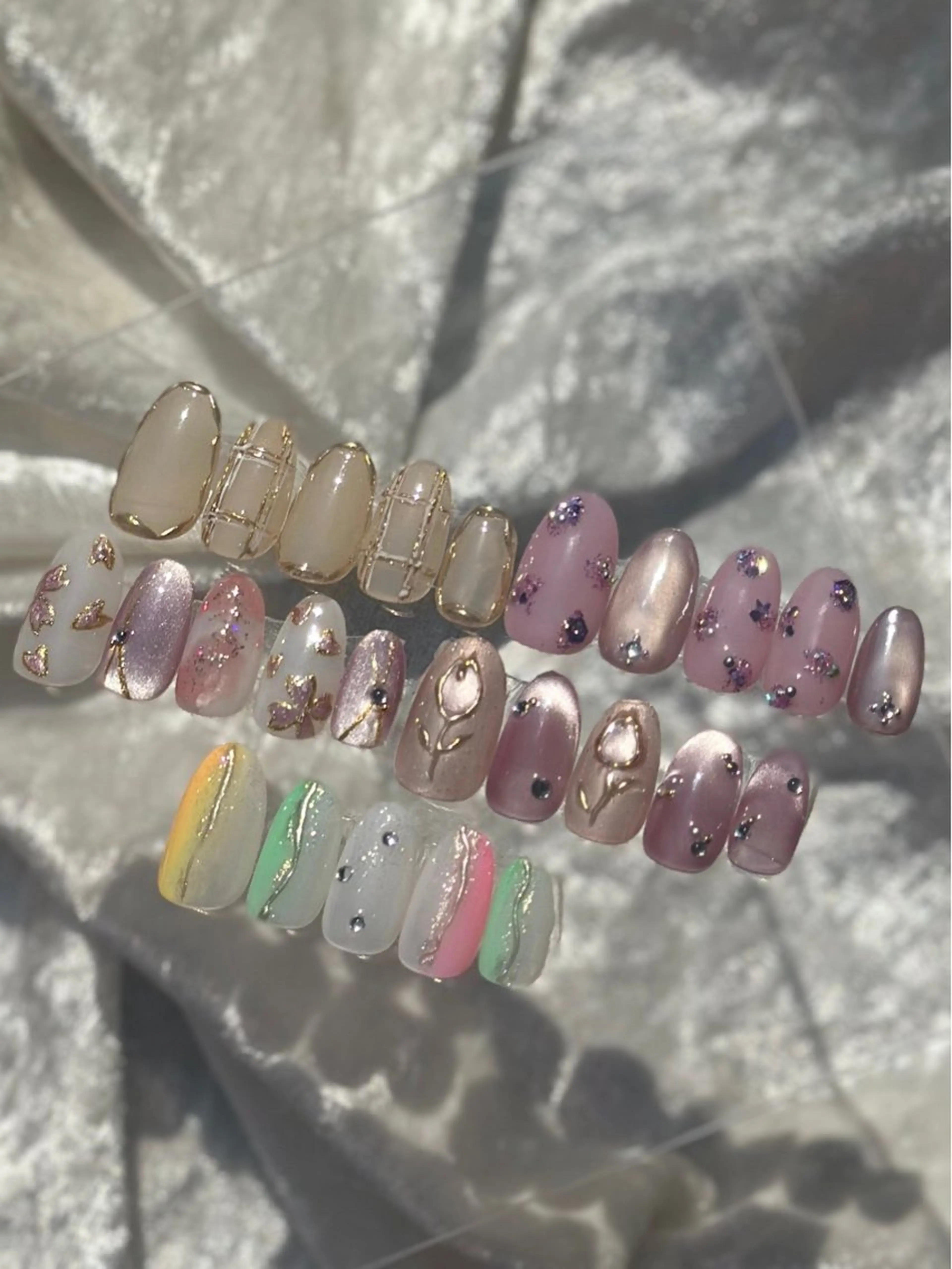 ネイル ハンドネイル gratitude nail　宮永のネイルデザイン