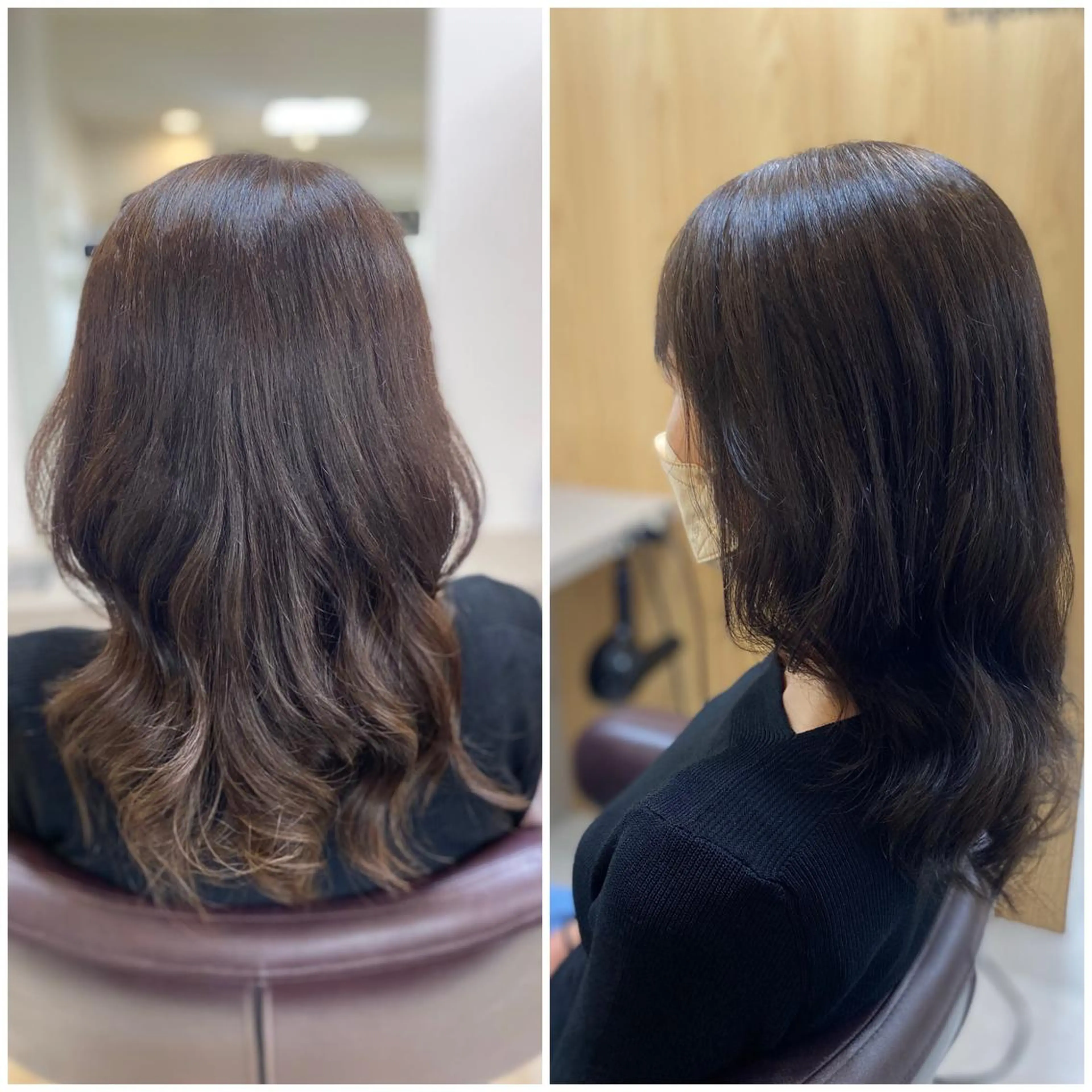 ロング カラー レイヤーカット カット ヘアカラー 衣純〜 IZUMI~のヘアスタイル