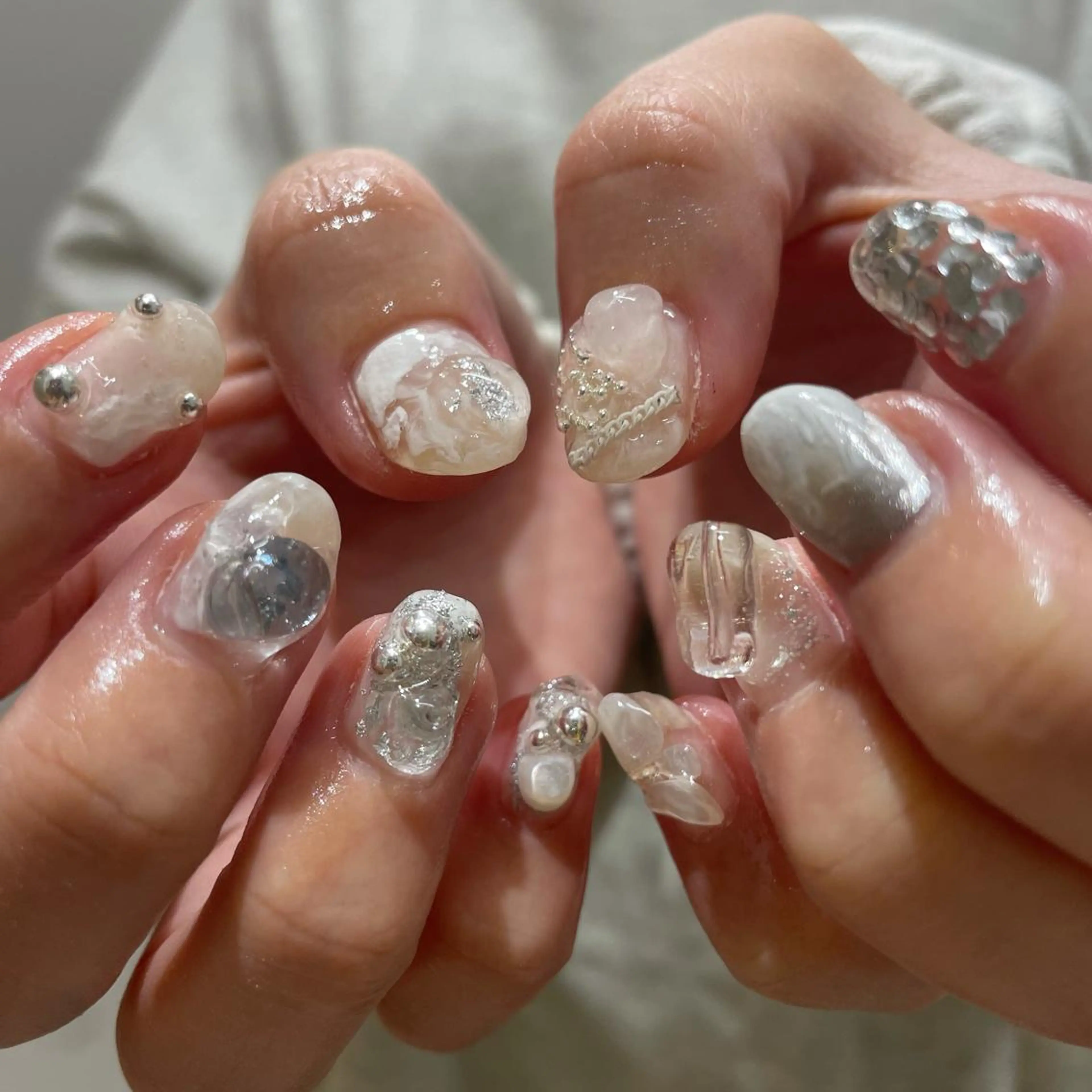 ネイル GO TODAY SHAiRE SALON  岡山店所属・SUE; タケウチのネイルデザイン