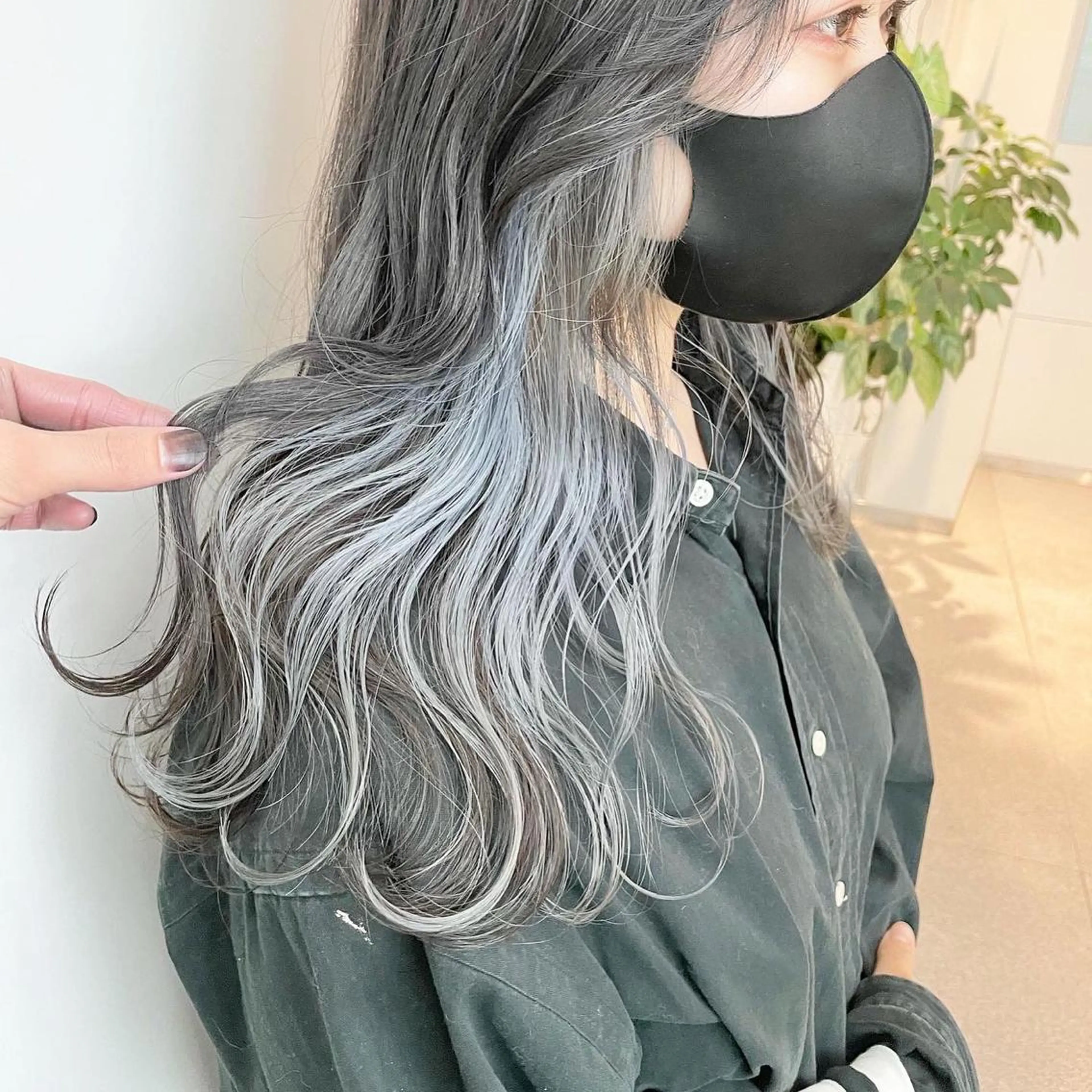 ミディアム ヘアカラー 完全個室サロン💐 代表取締役💐梶谷のヘアスタイル