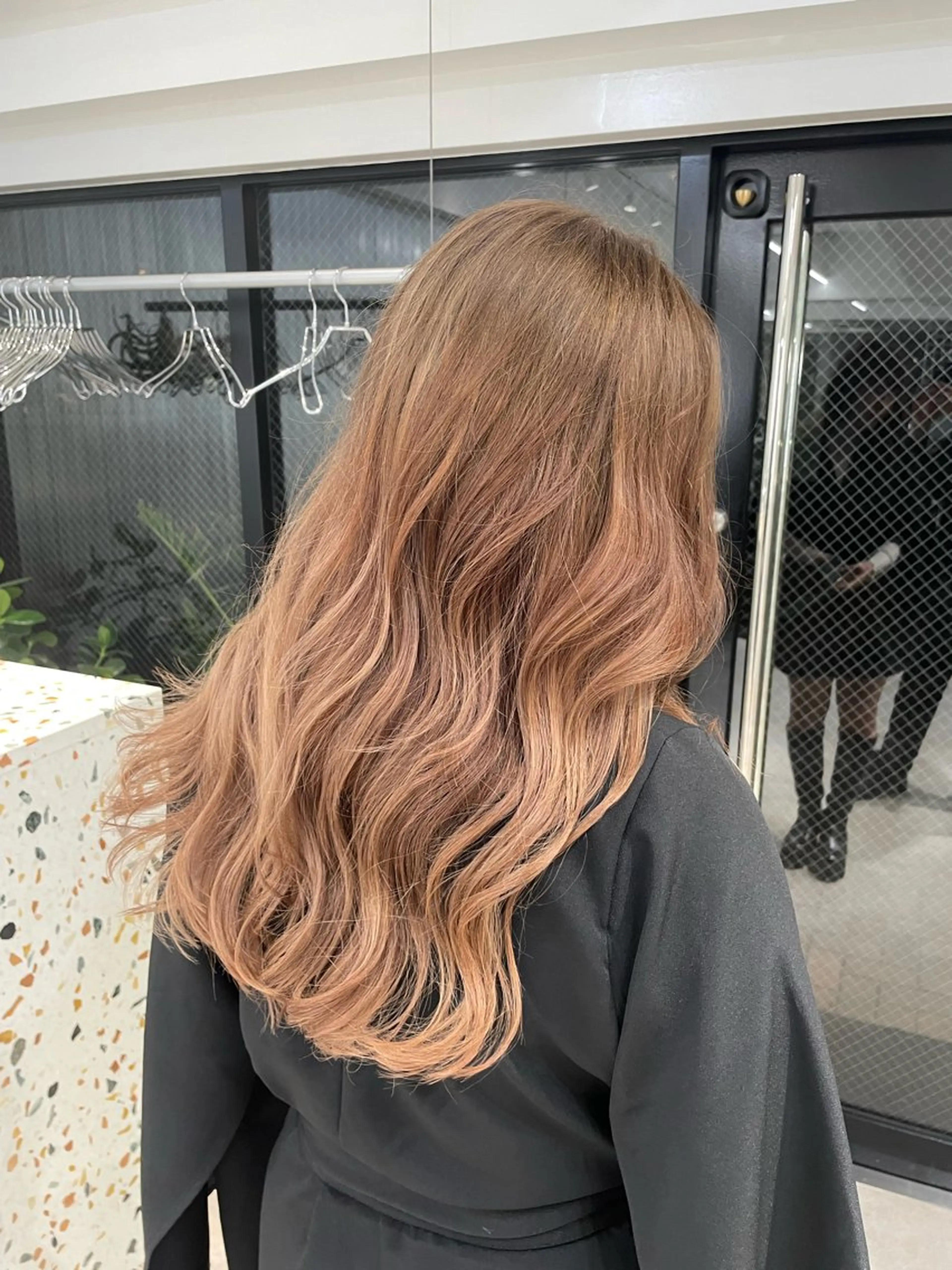 ロング ヘアカラー ✨✨綺麗なボブ /ハイライト✨✨のヘアスタイル
