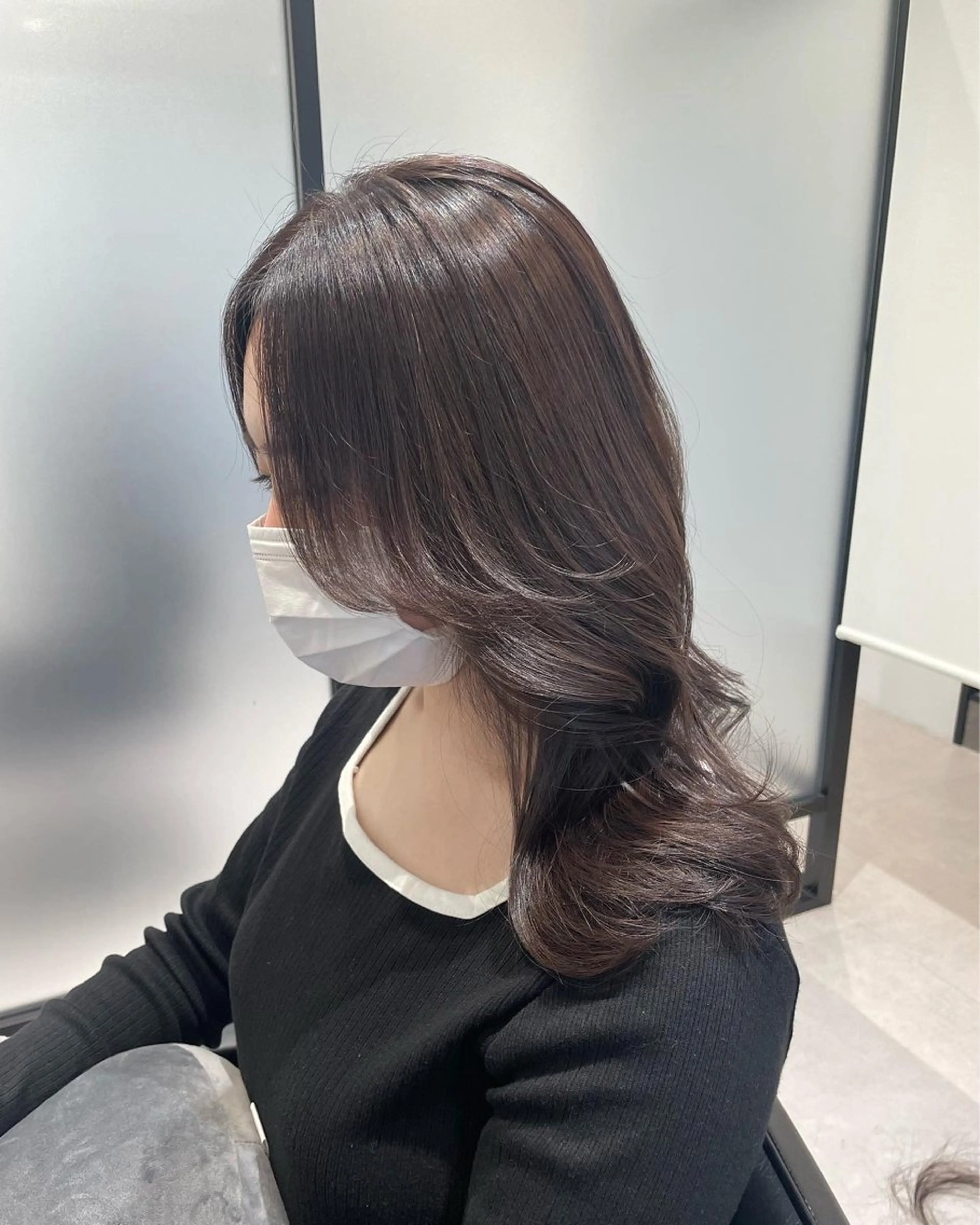 セミロング 【美容室が苦手な方 専問美容室】MIHOのヘアスタイル