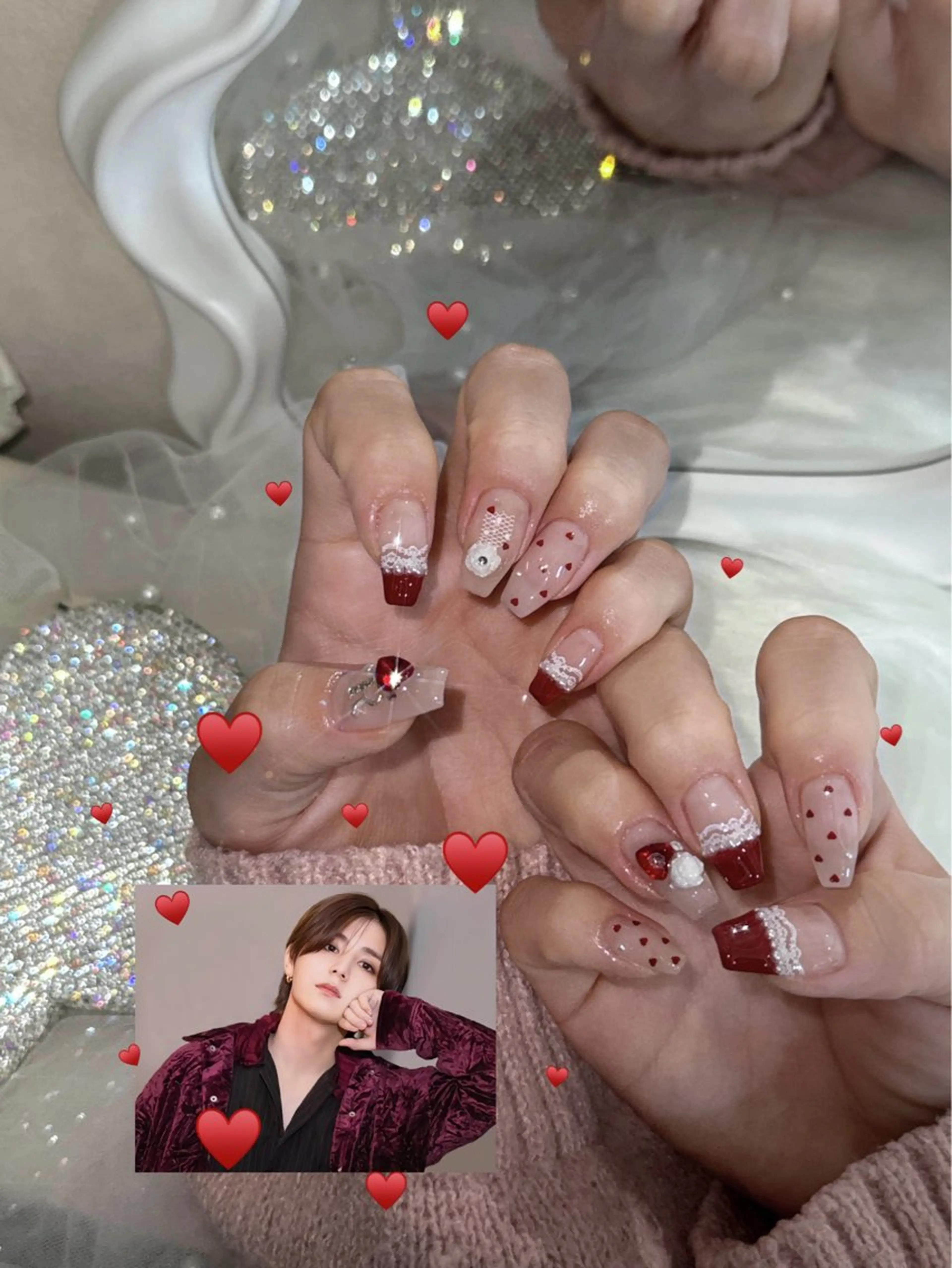 ネイル ハンドネイル ERINA ♥のネイルデザイン