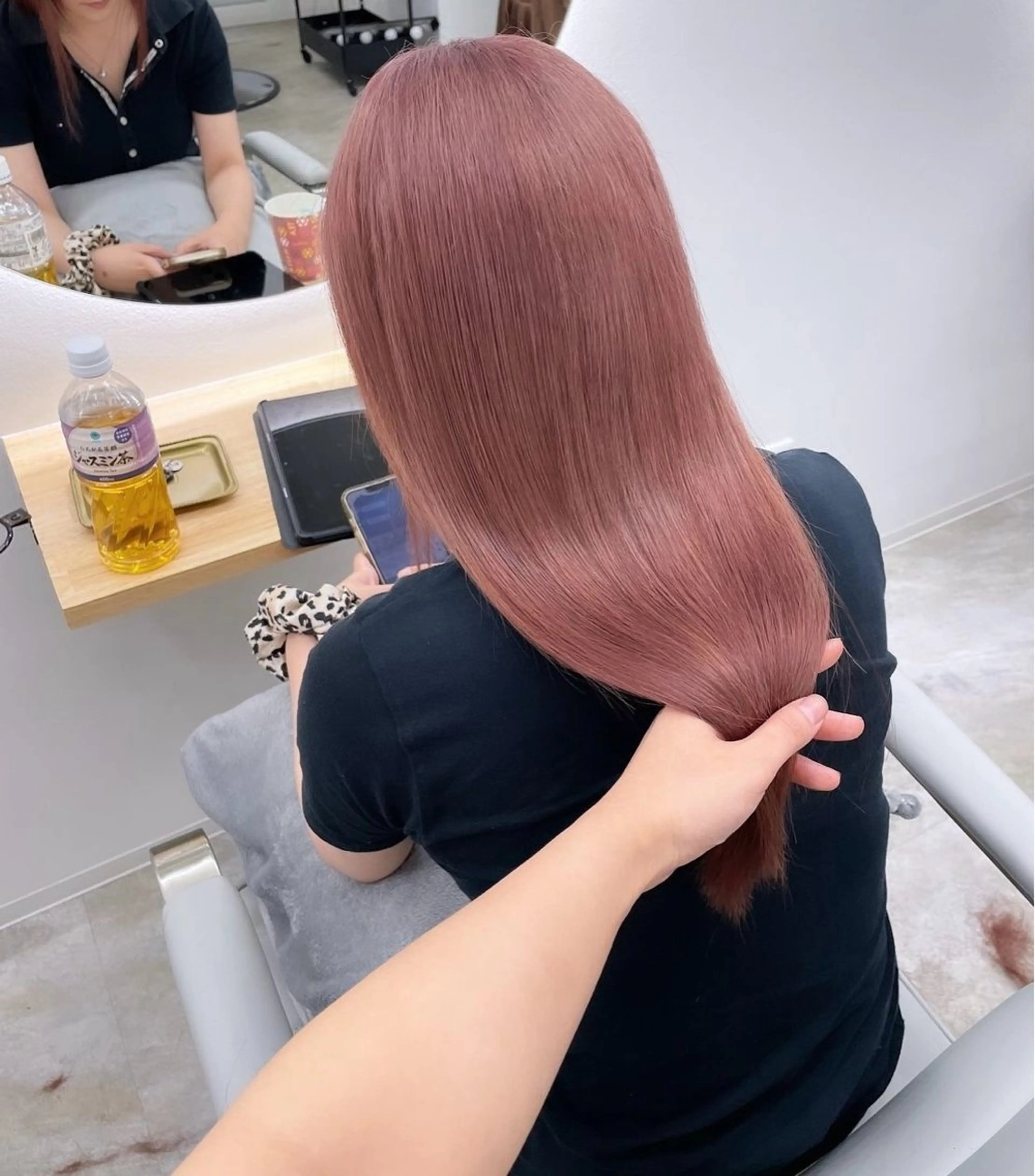 セミロング 林 風菜のヘアスタイル
