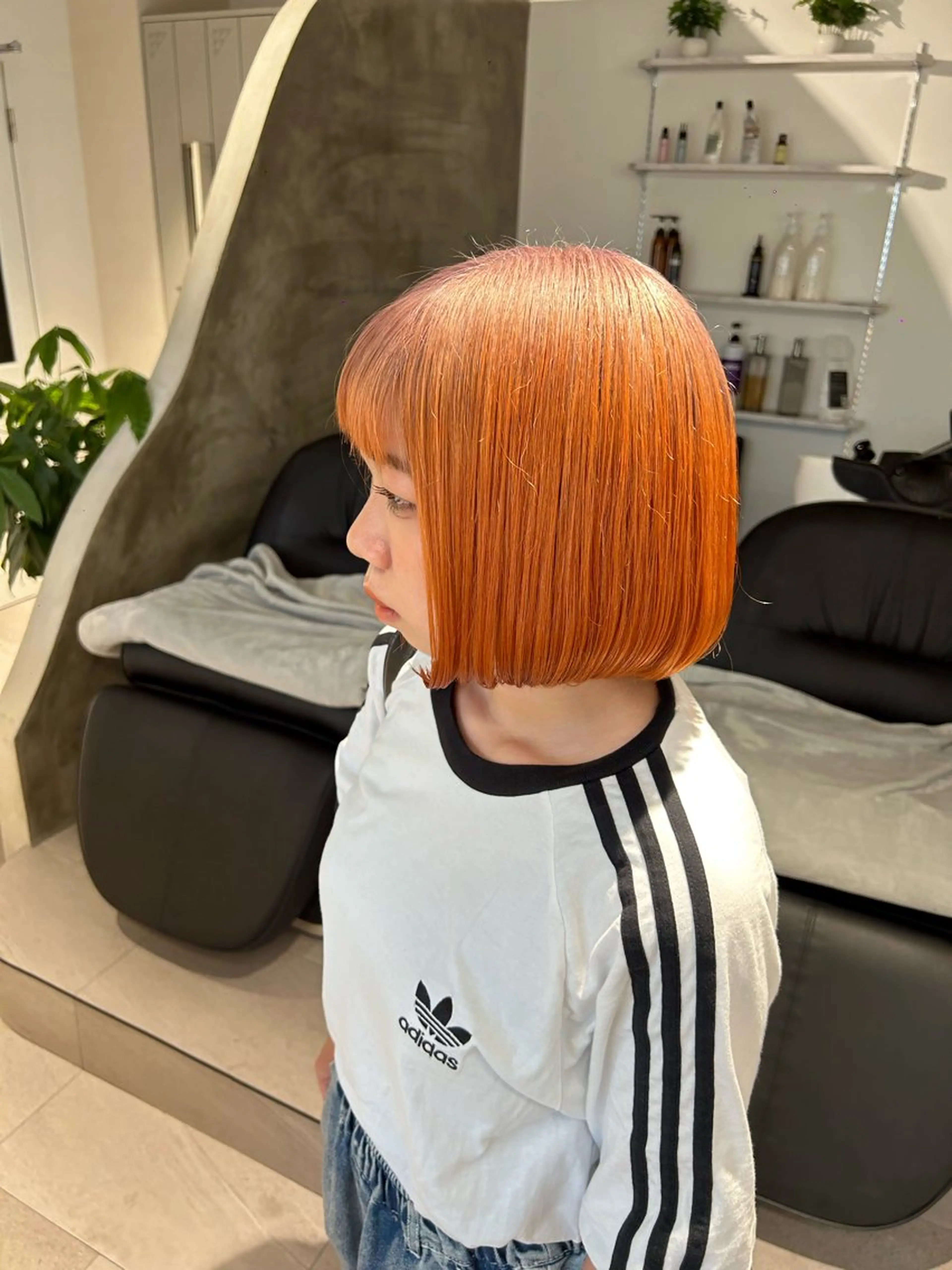 ミディアム ior北千住【イオール】所属・YU(ハイトーン/ ブリーチカラー)のヘアスタイル