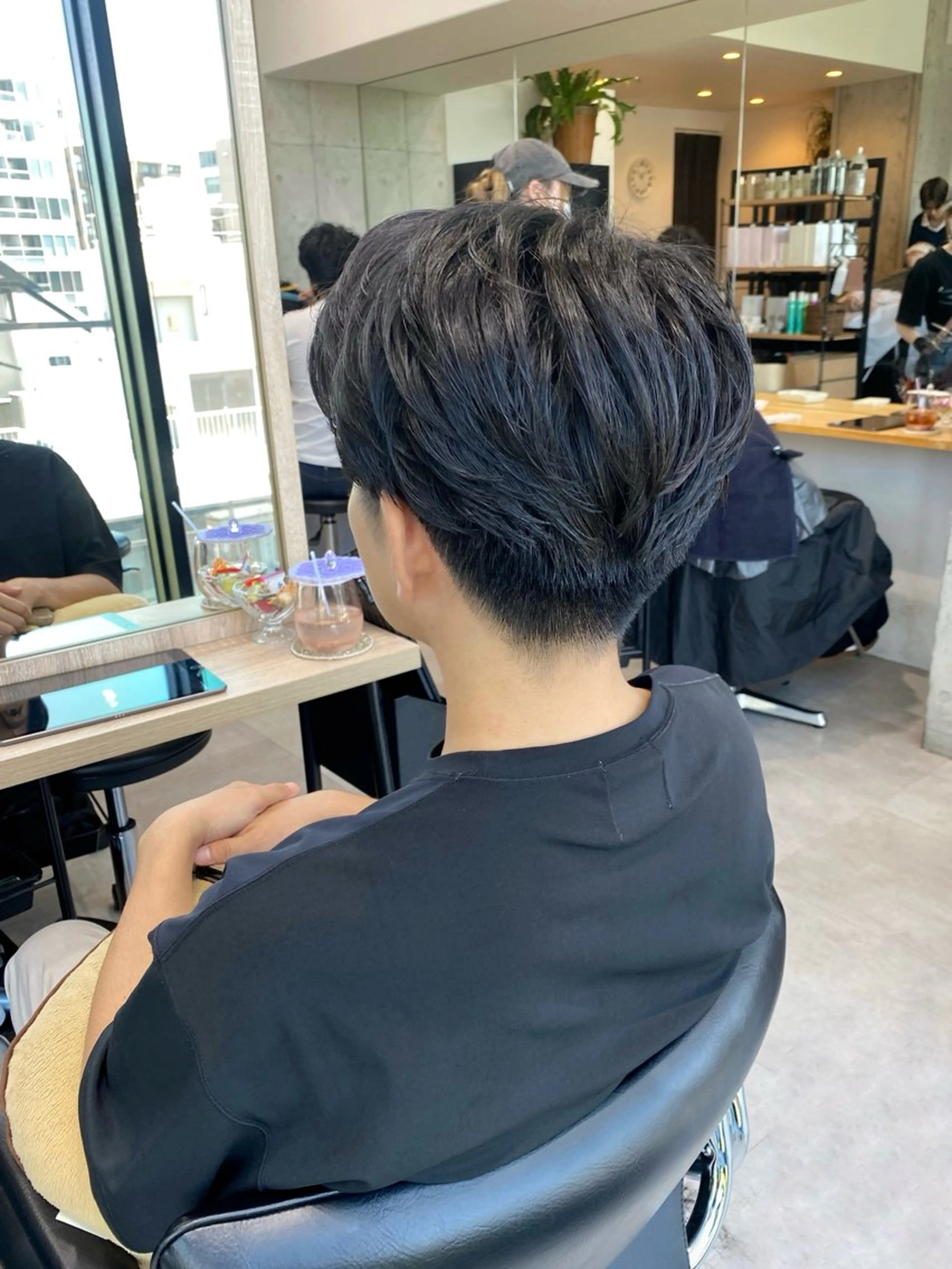 パーマ メンズ 𣘺夲友梨/ メンズ/恵比寿のヘアスタイル