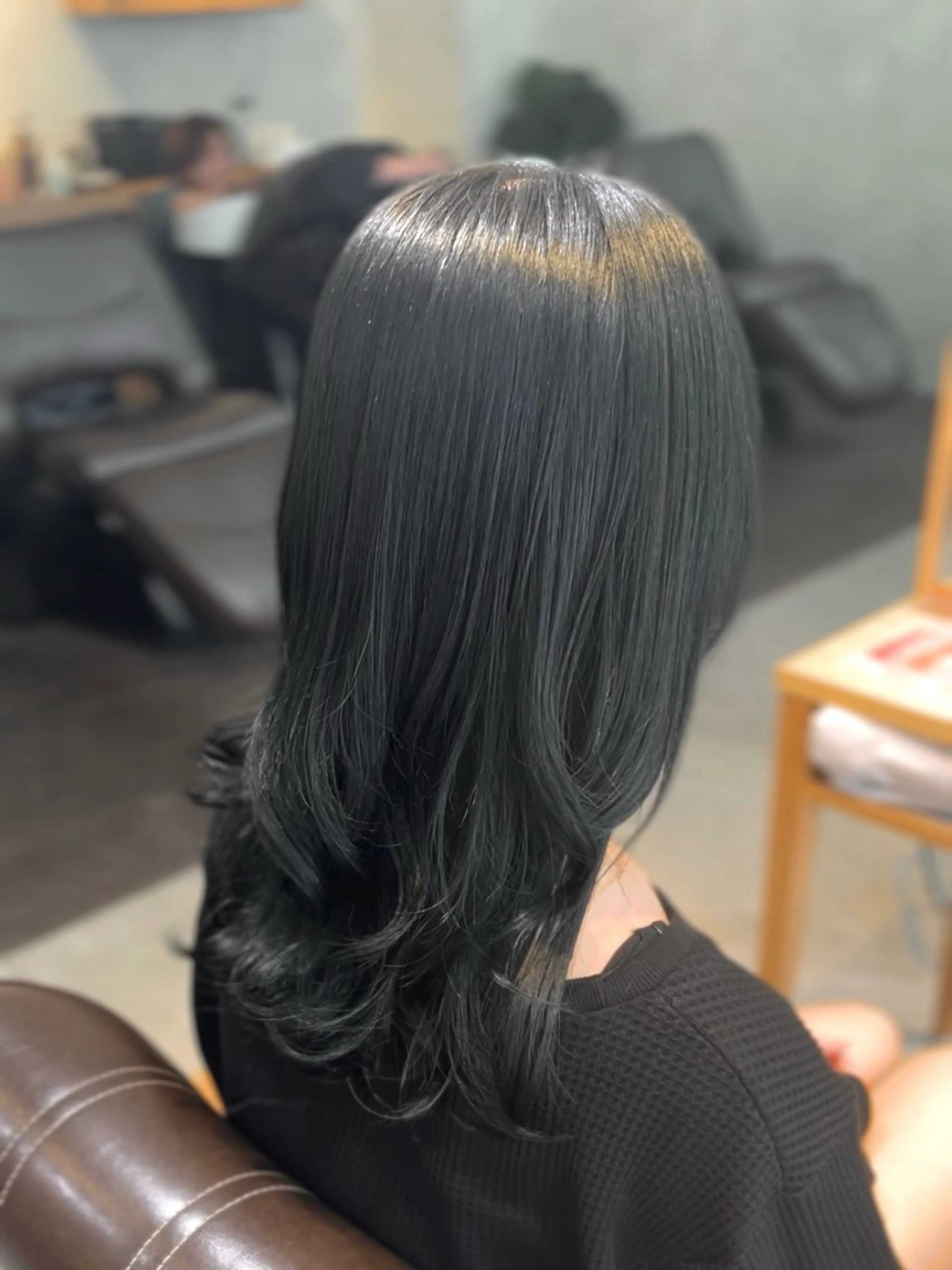 セミロング カラー カット ヘアカラー トリートメント bel./arie ⠀ ⠀ ⠀のヘアスタイル