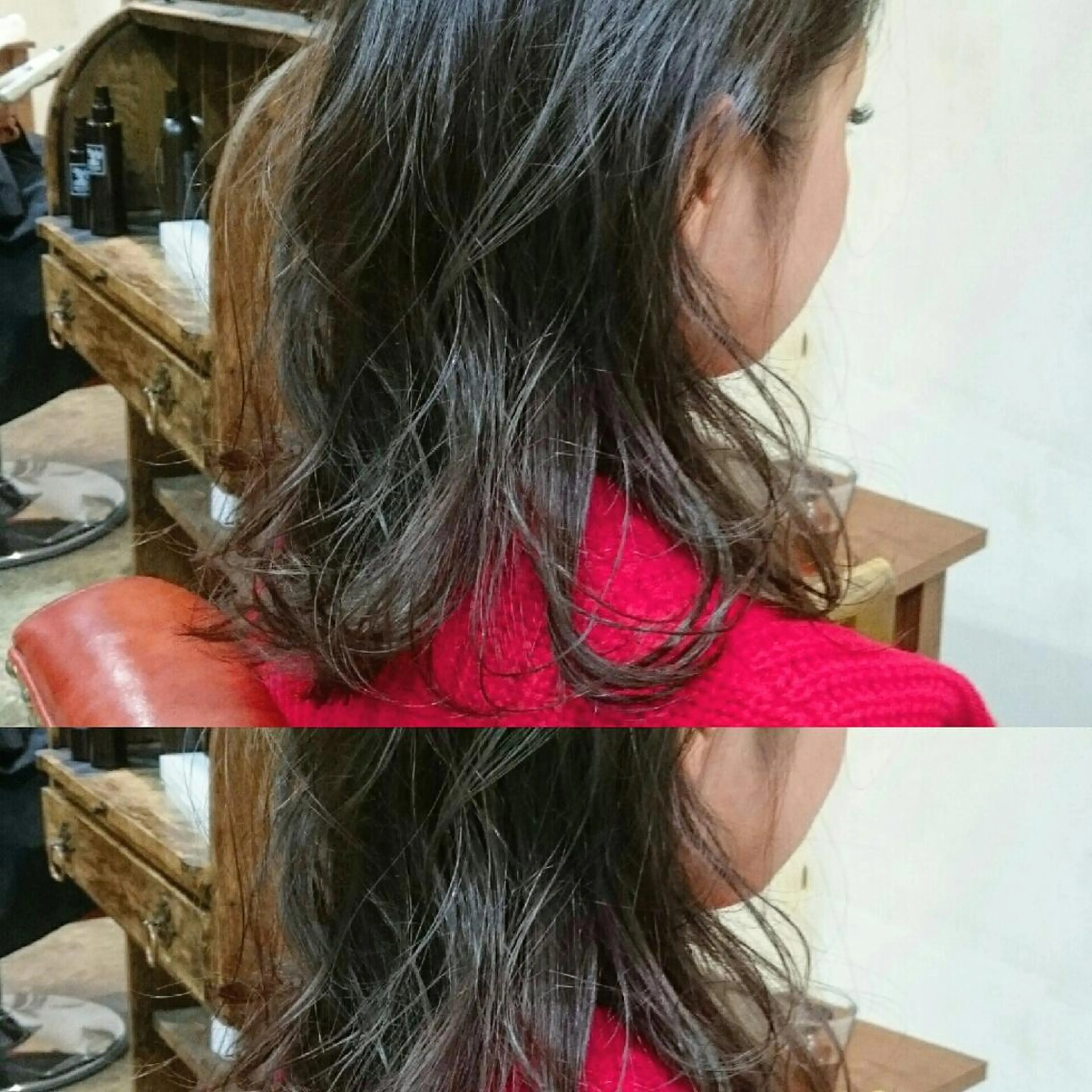ミディアム カラー アディクシーカラー アッシュ シルバー シルバーアッシュ RITA Hairs所属・Kawamoto Shinyaのヘアスタイル