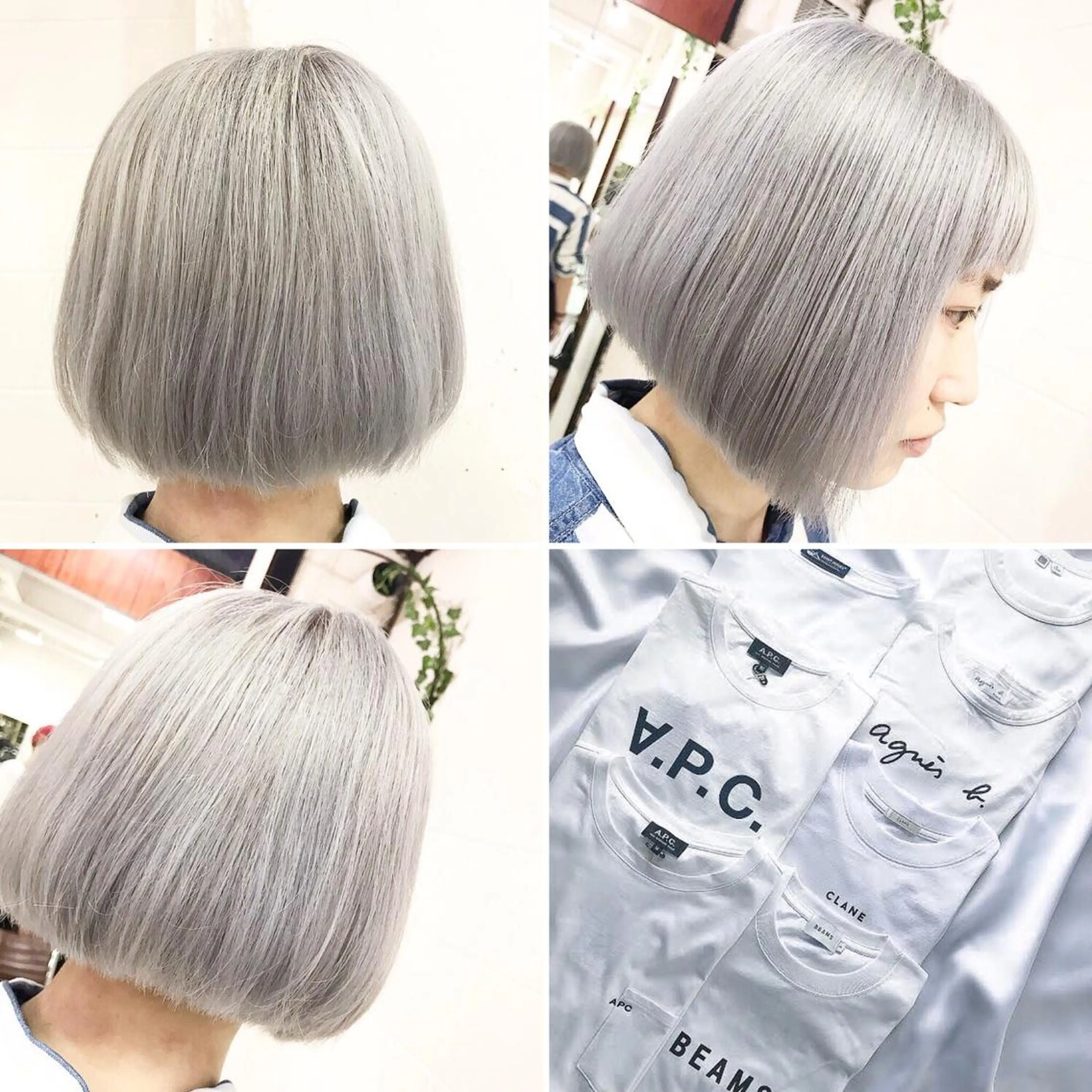 ショート カラー ヘアカラー トリートメント "PEPPU "所属・派手髪、ハイトーン ショートヘアShinのヘアスタイル