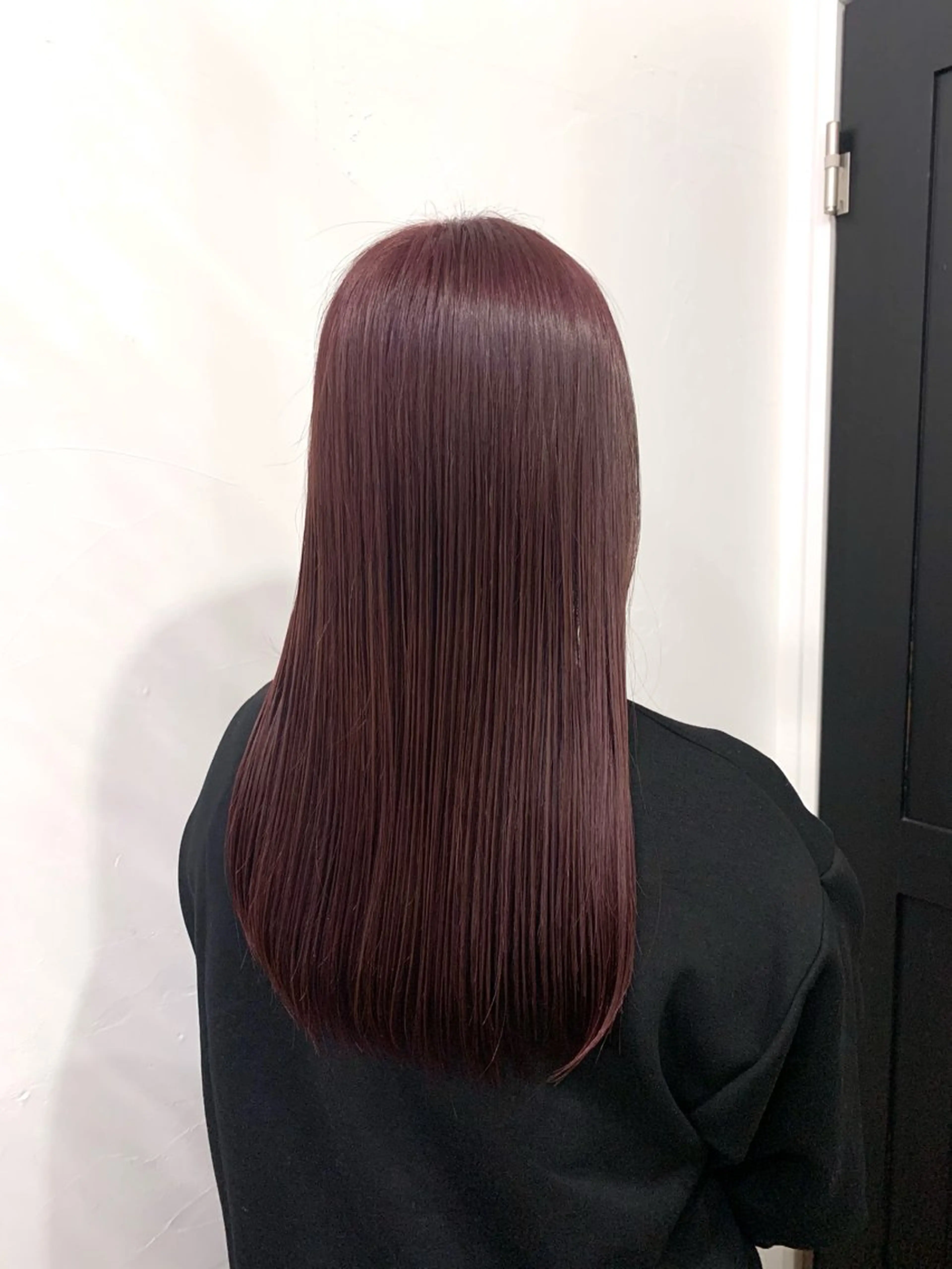 カラー NiL所属・藤浪 駿のヘアスタイル