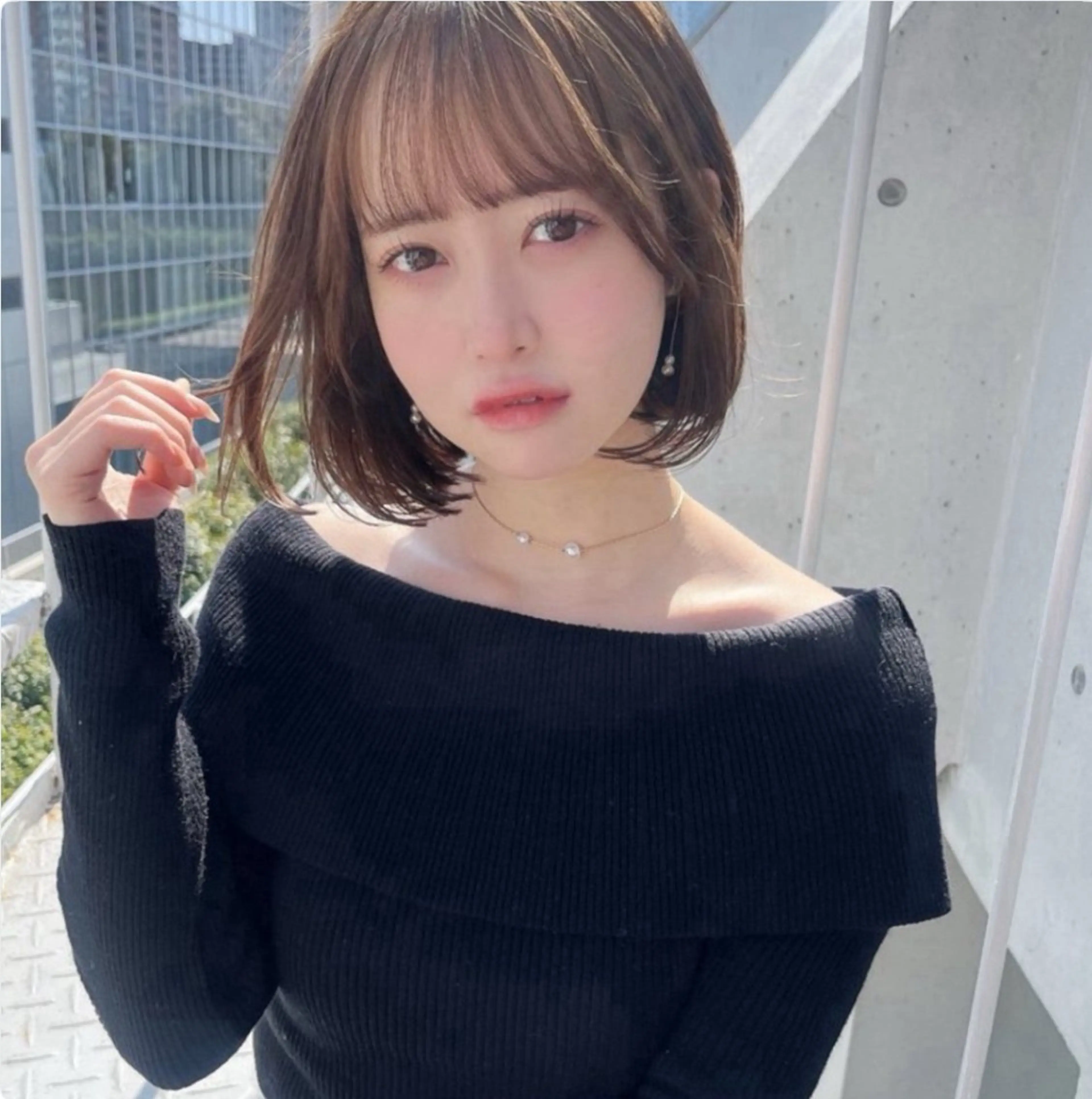 【大人気❣️透明感カラー】💎ワンカラー+髪質改善トリートメント💎 炭酸スパ&コテ巻き仕上げ付き!🤍の写真