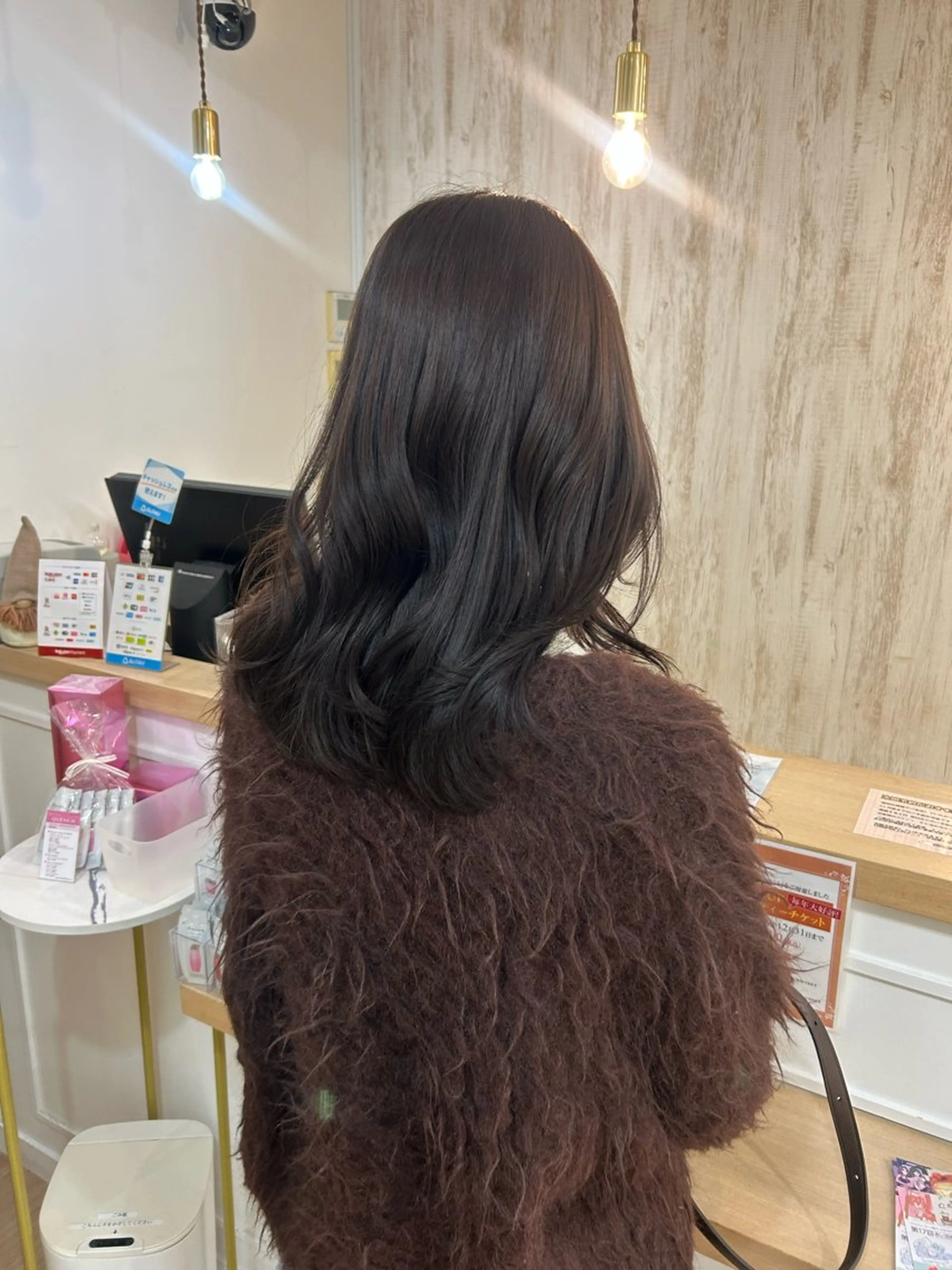 ロング カラー レイヤーカット/髪質 改善✨/藤田侑花のヘアスタイル