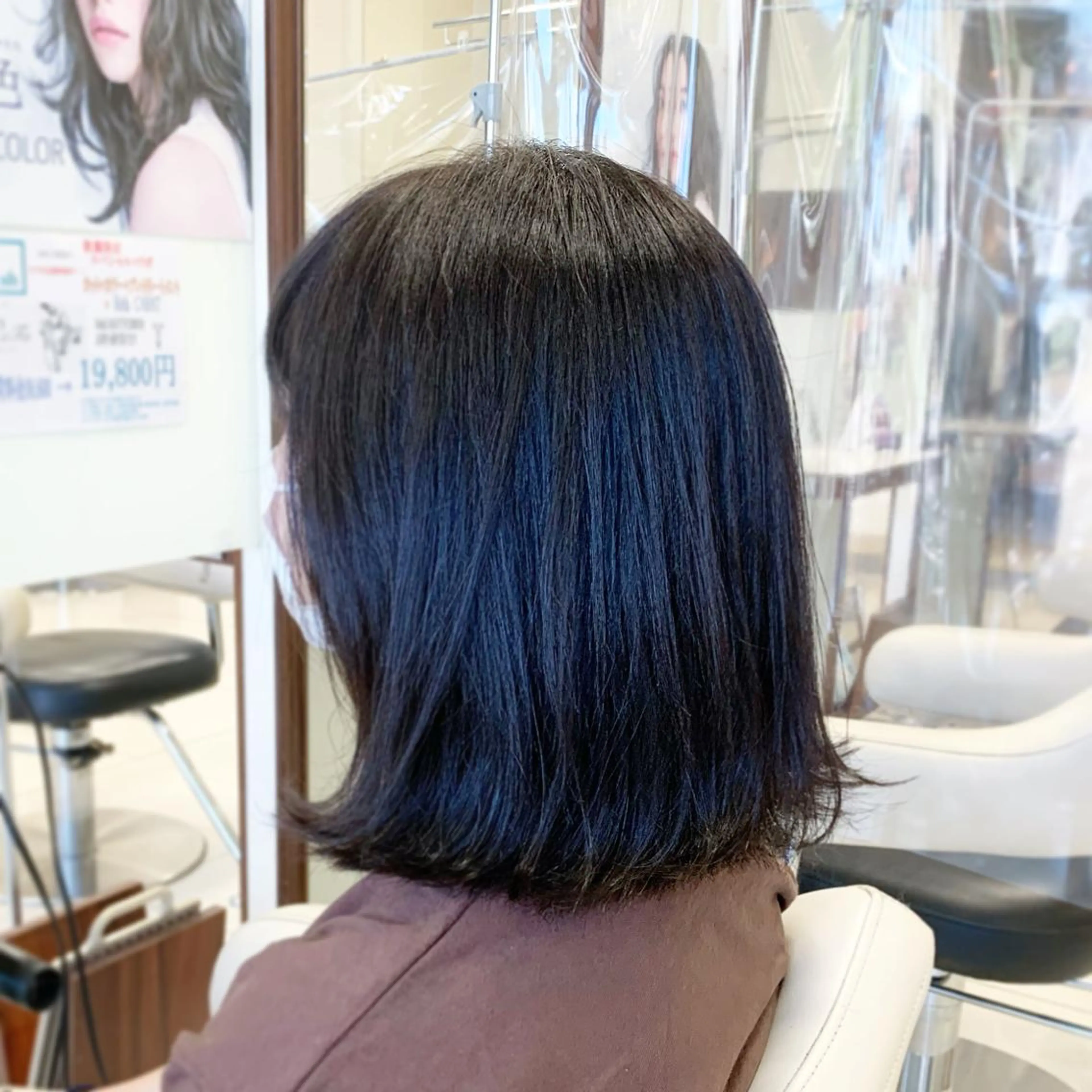 ミディアム カラー ally新百合ヶ丘 フジムラユウスケのヘアスタイル