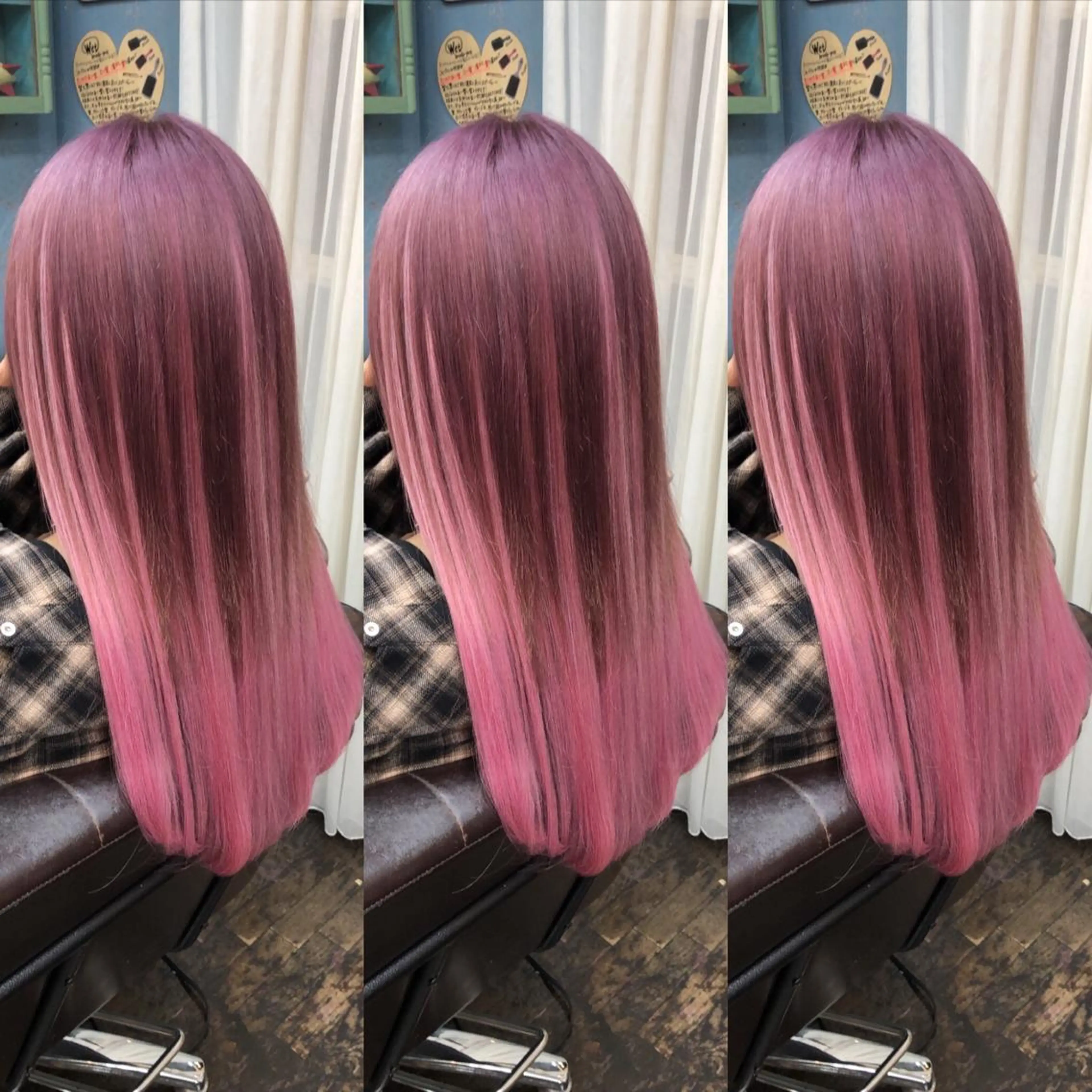 ロング カラー rollen所属・美魔女 美容師NAOのヘアスタイル