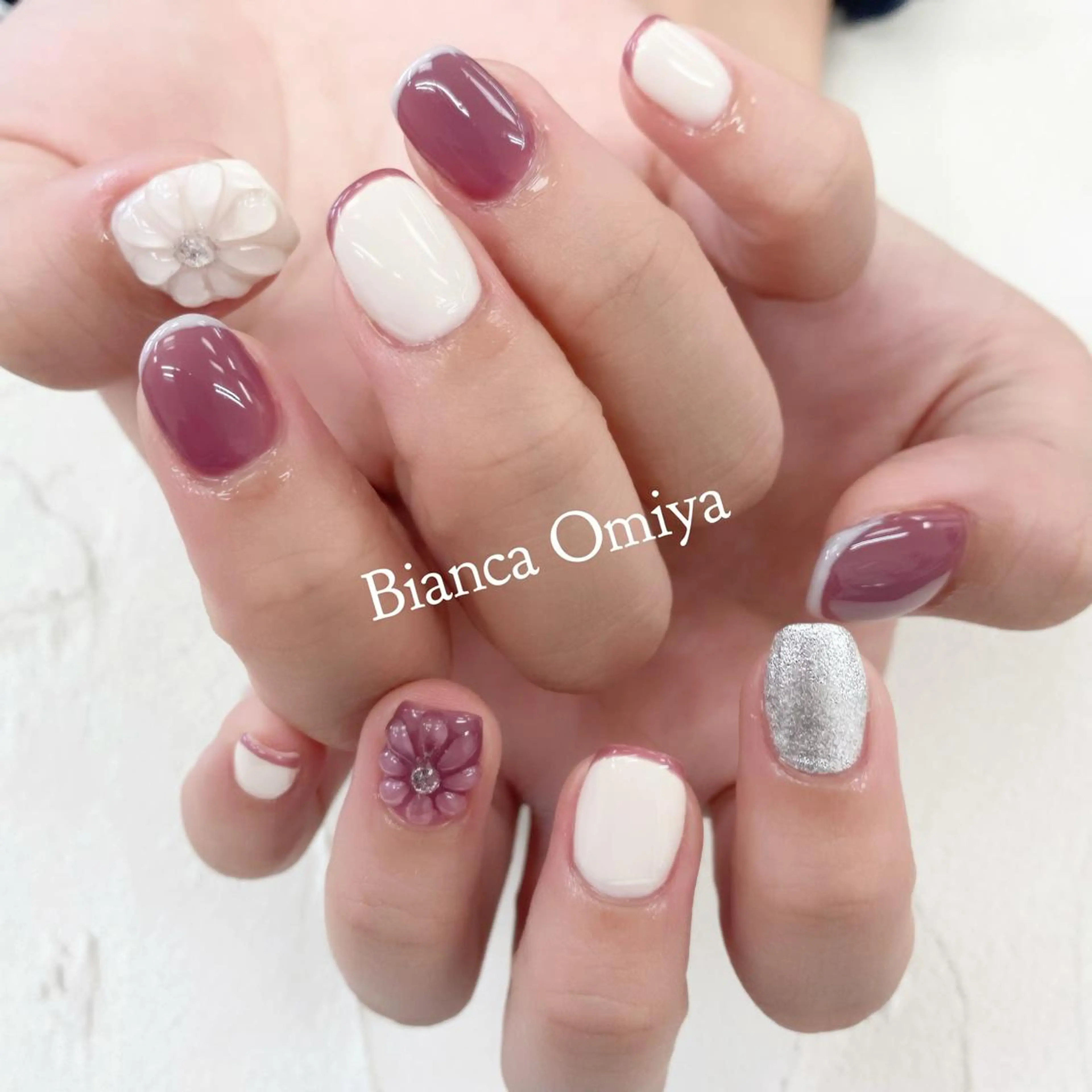 ネイル ハンドネイル ビアンカ大宮店 上野のネイルデザイン