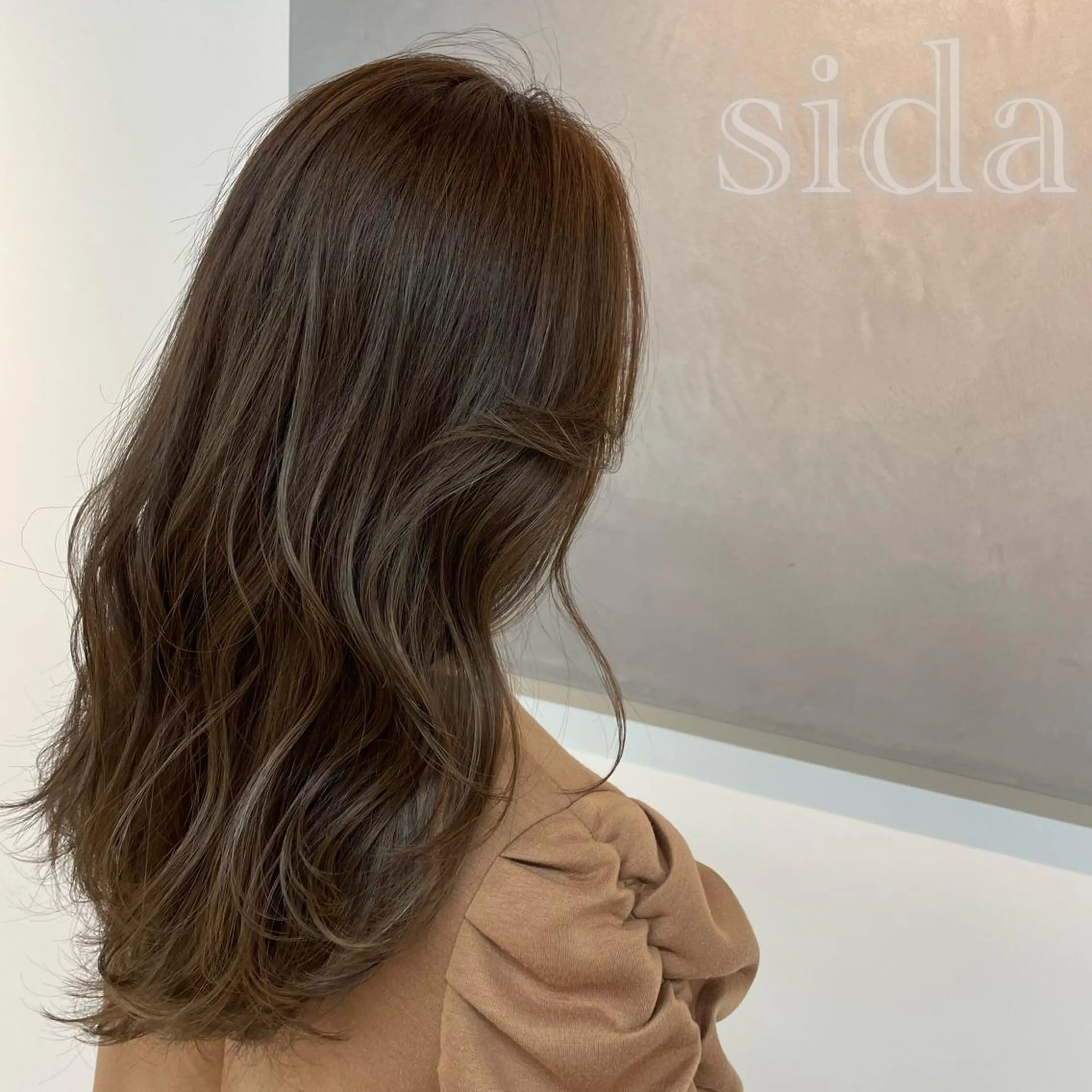 ロング カラー カット トリートメント sida西院店/ 西村真夜のヘアスタイル