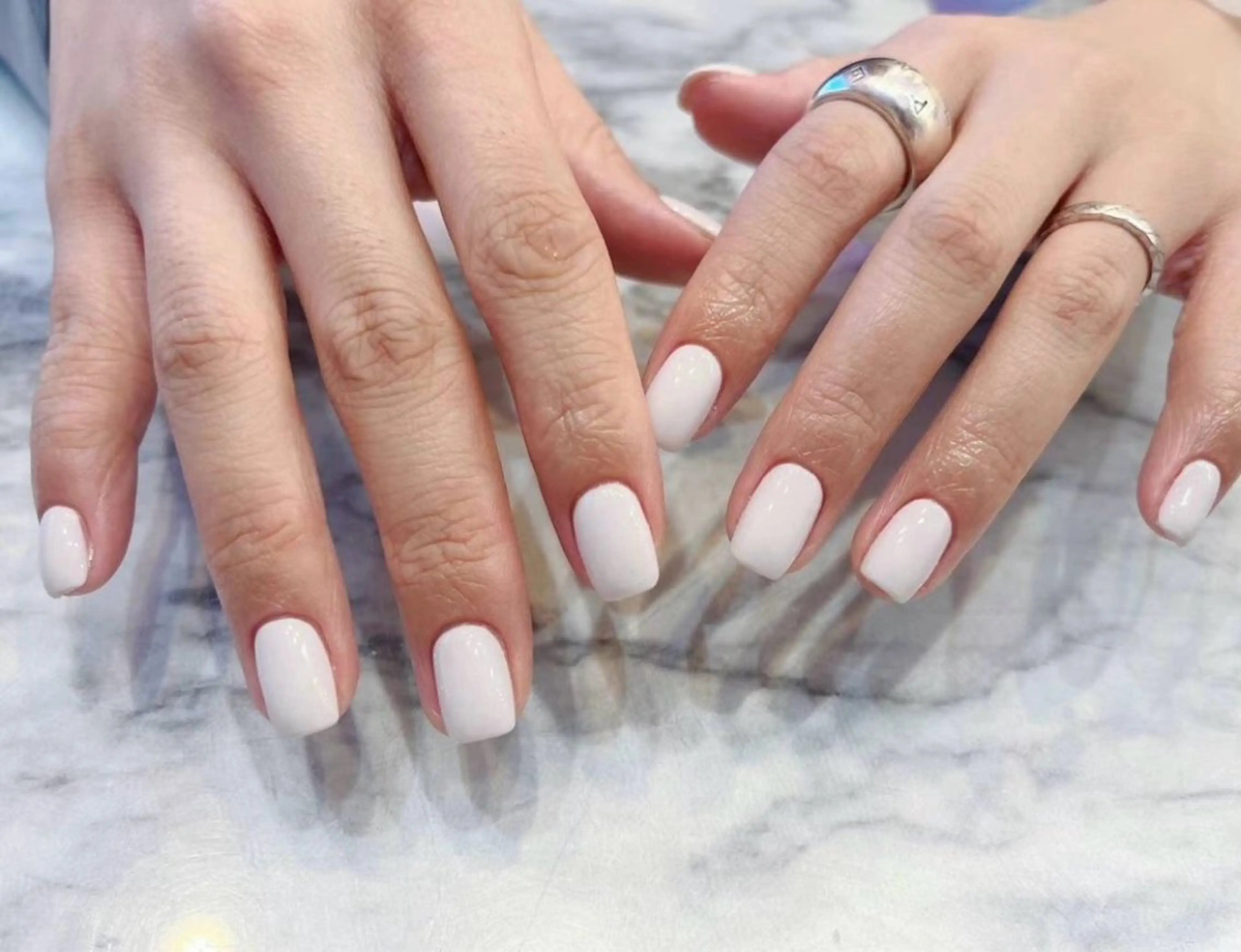 ネイル アートネイル フットネイル ジェルネイル ハート マグネットネイル Babarla Nailのネイルデザイン