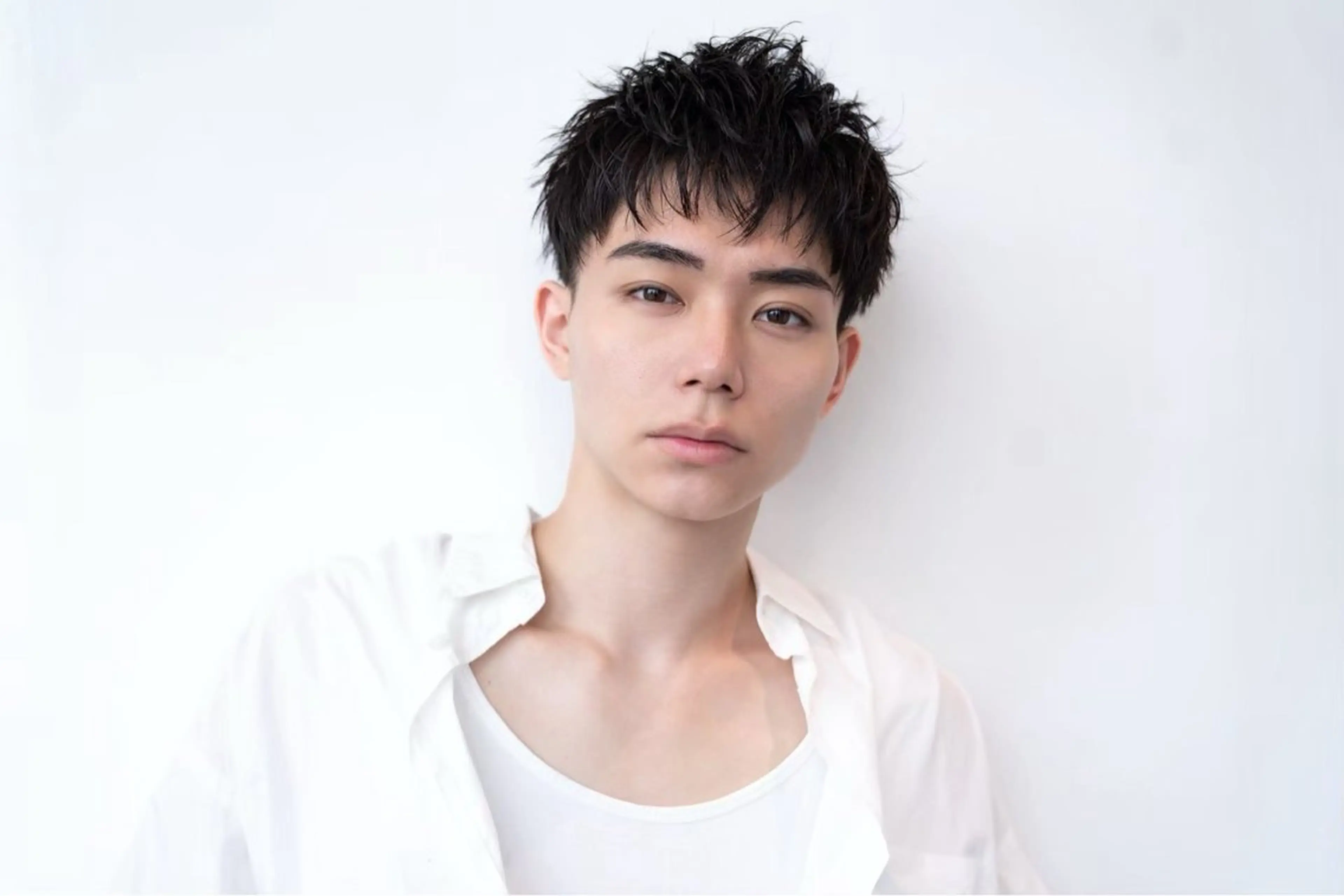 ショート メンズ ショートヘア 韓国ヘア顔周りカット そーた/渋谷駅のヘアスタイル