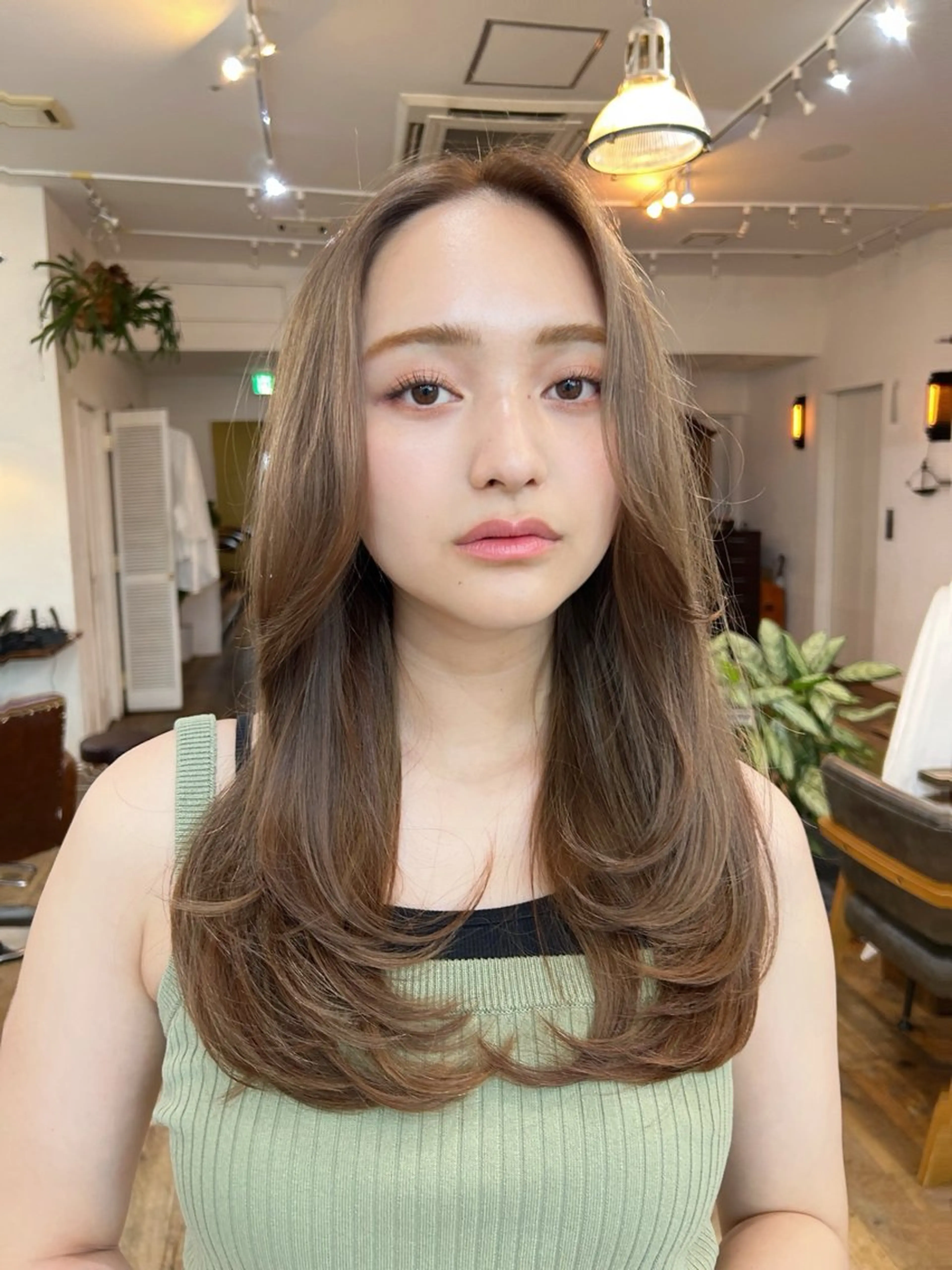 ロング 美髪矯正 大塩幸輝のヘアスタイル