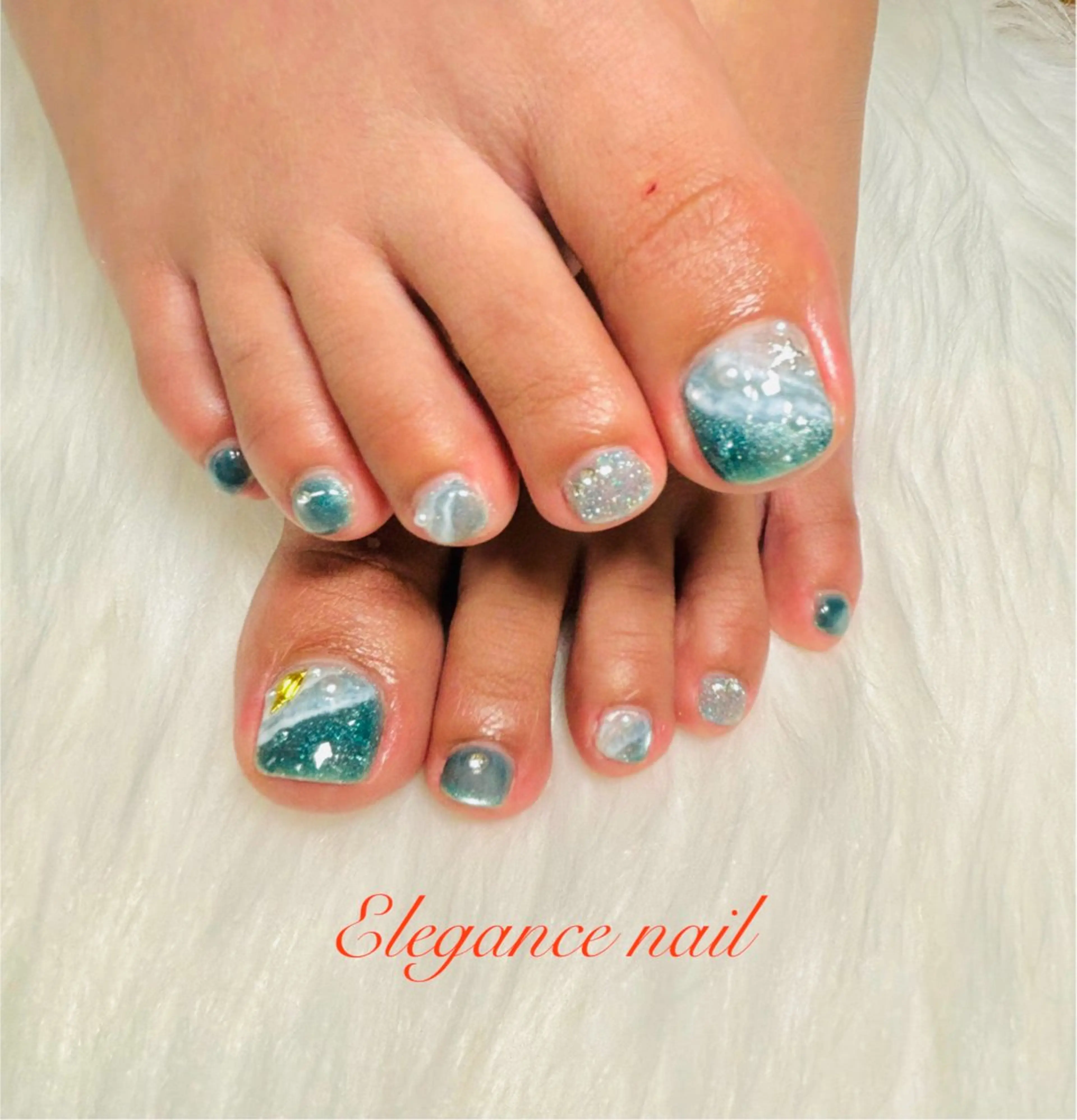 ネイル フットネイル Elegance Nail所属・Elegance Nail本厚木店舗のネイルデザイン