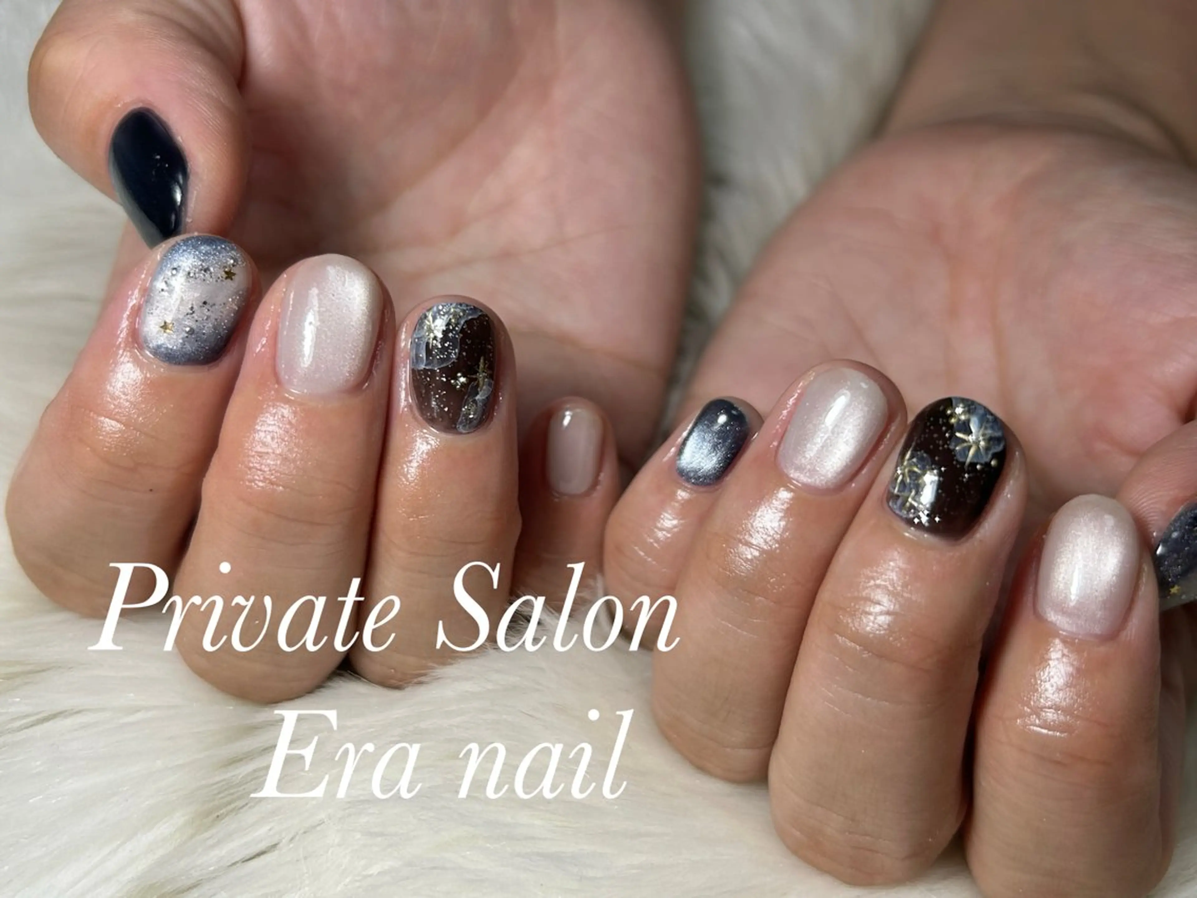 ネイル 持ち込み ハンドネイル Era nailのネイルデザイン