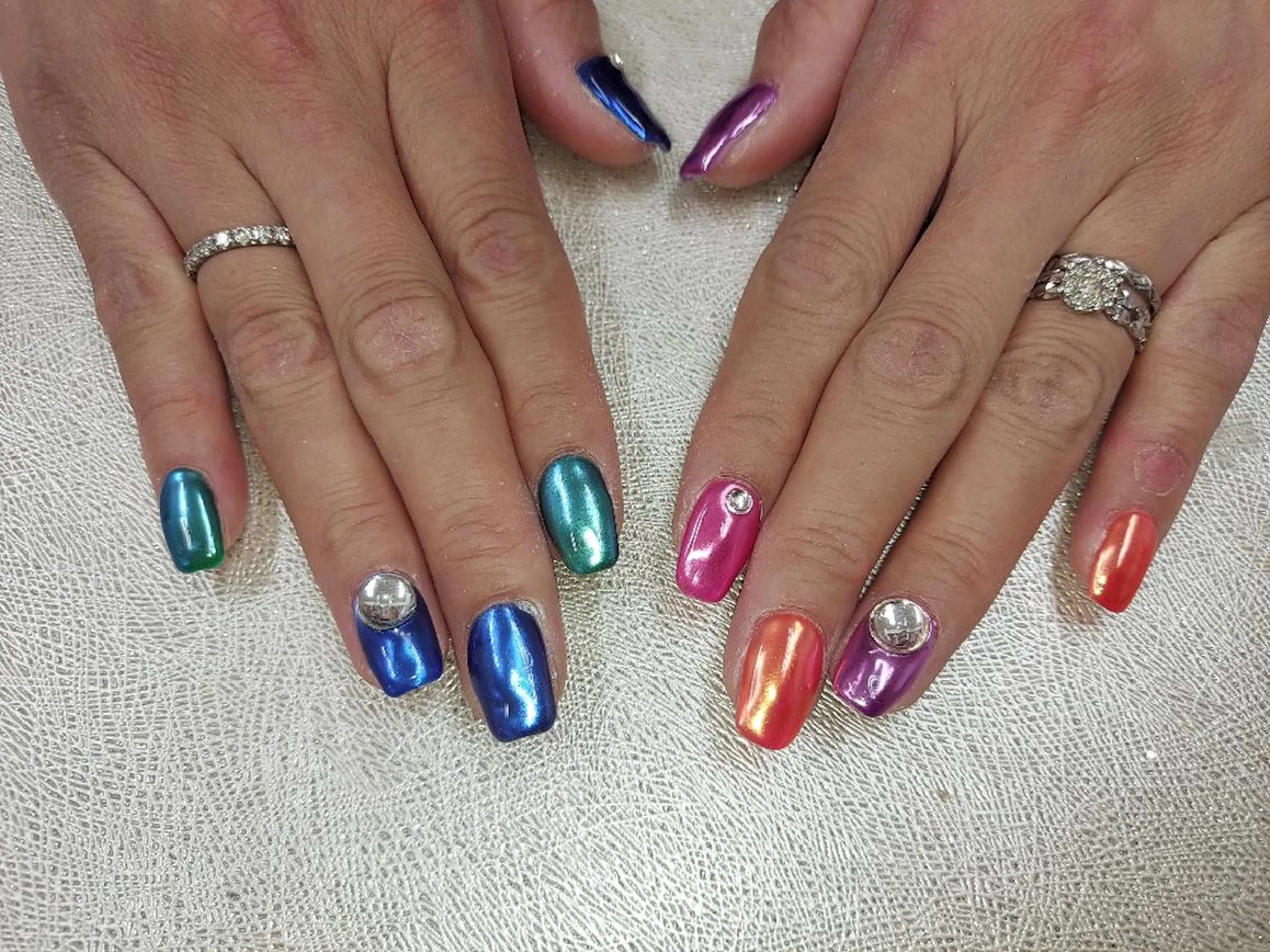 ネイル アートネイル ジェルネイル 持ち込み ニュアンスネイル パラジェル 河野ちえ (雑誌掲載サロン)のネイルデザイン