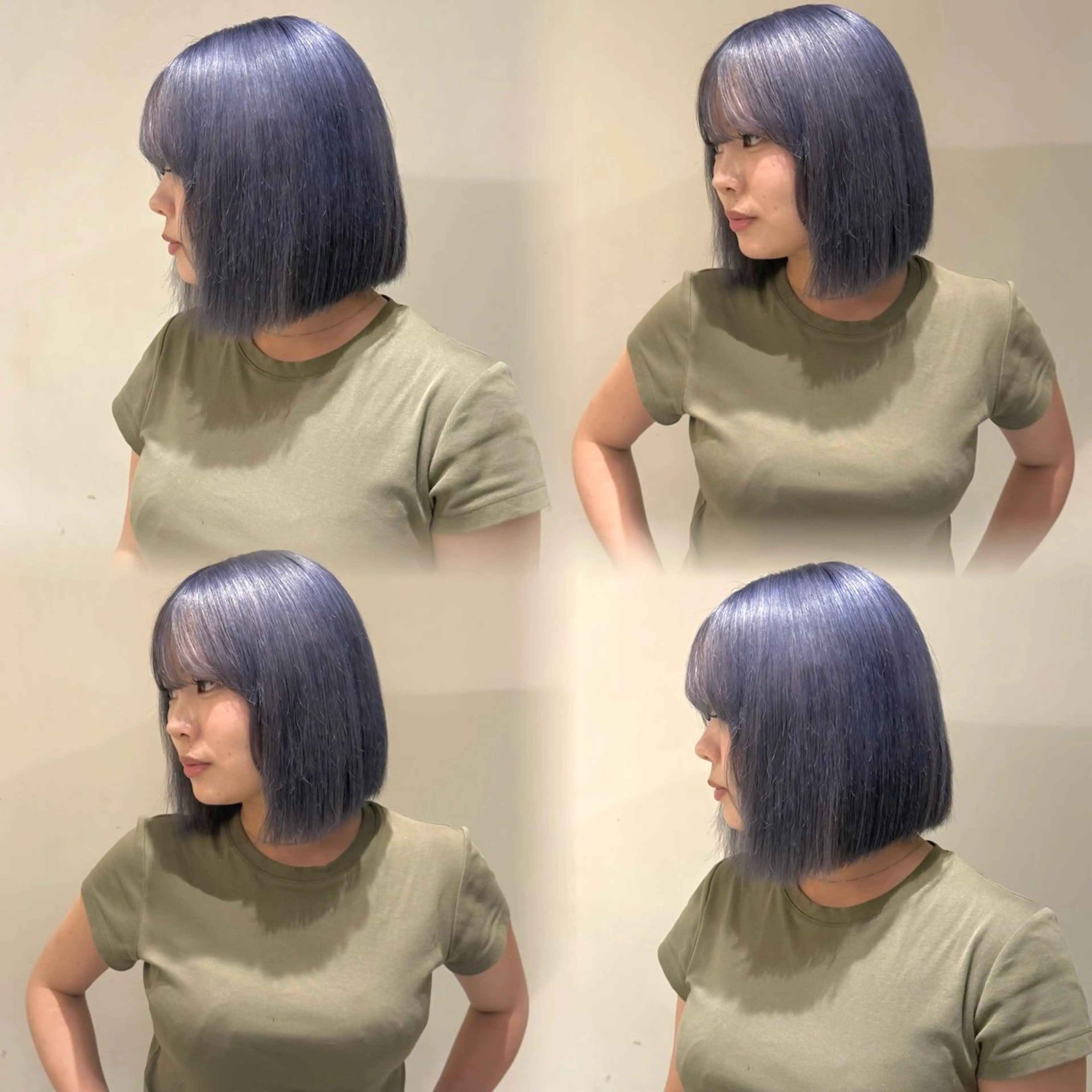 カラー ヘアカラー 梅田 ハイトーン shionのヘアスタイル