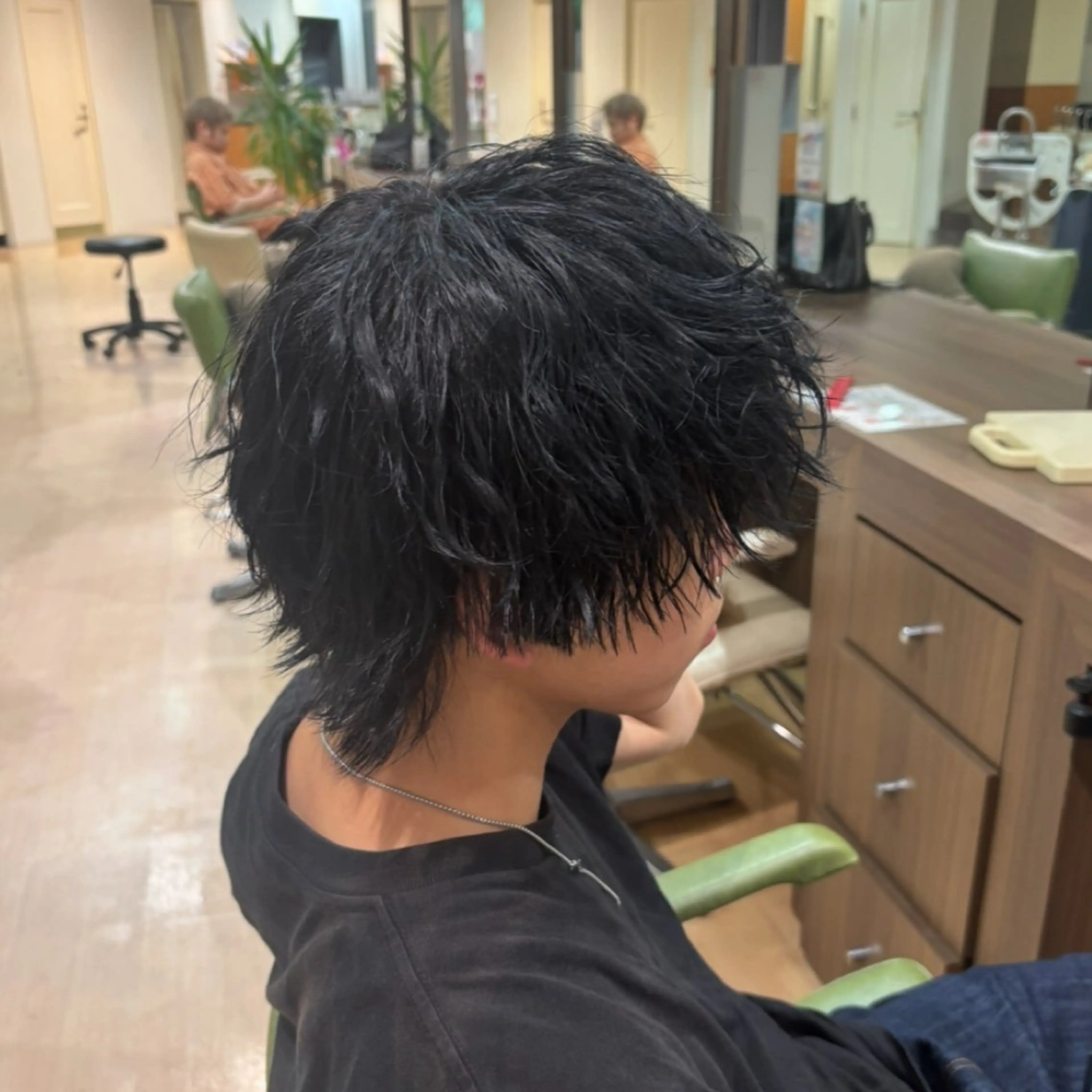 🔵メンズ限定✨️メンズカット＆波巻きパーマ＆Aujuaトリートメントの写真