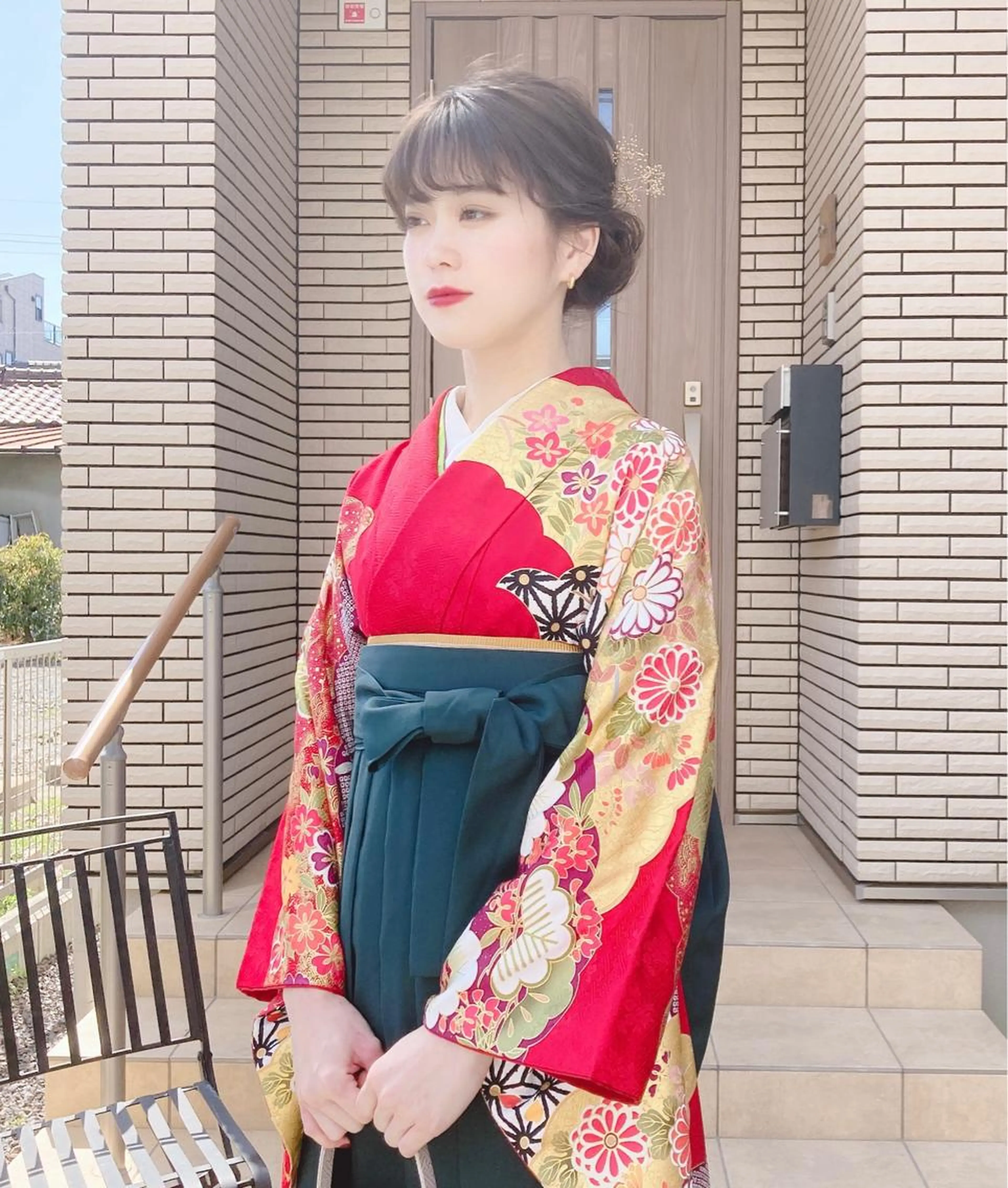 卒業袴の写真