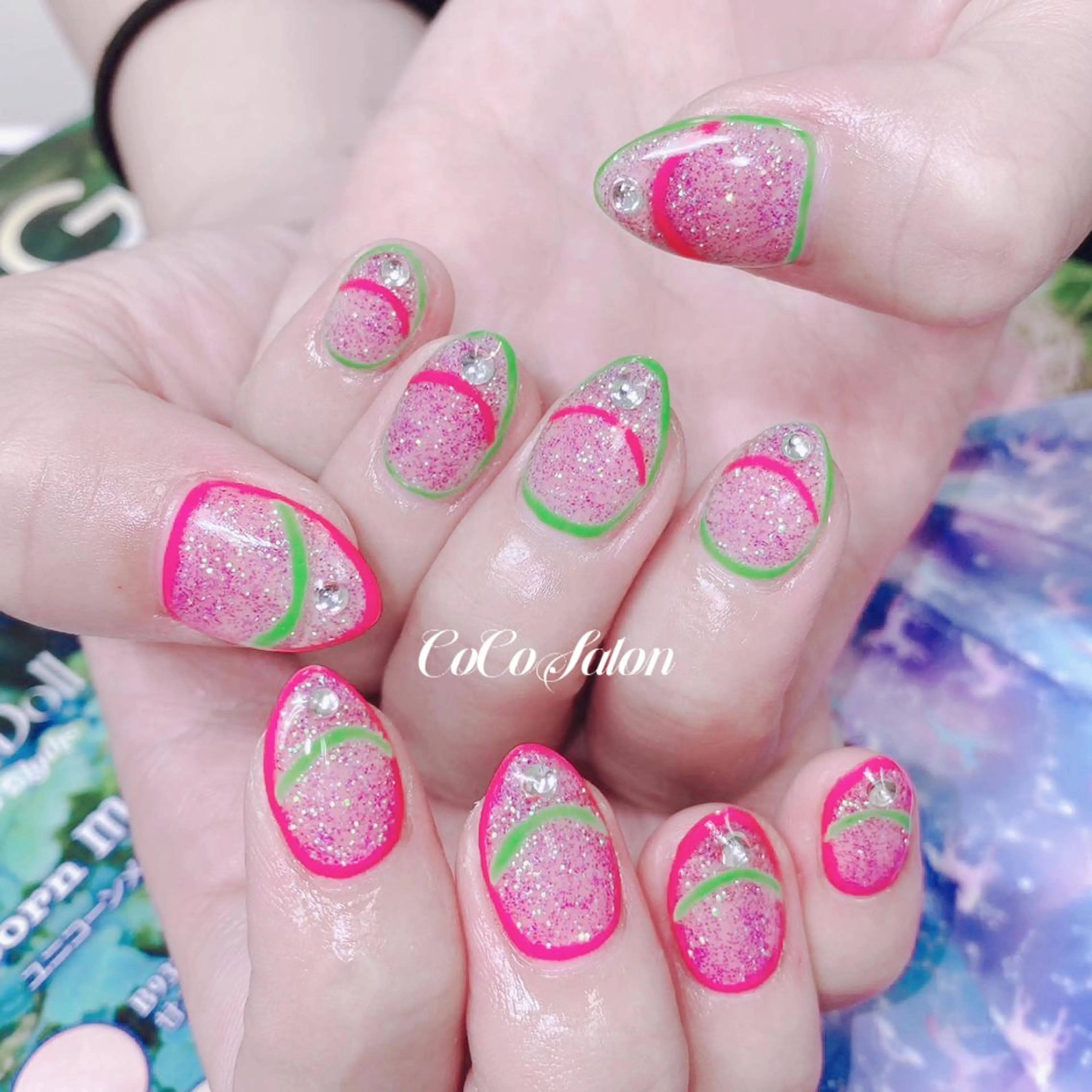 ネイル 入学式 長さ出し フレンチネイル ジェルネイル 卒業式 ハンドネイル CoCoSalon ネイル/まつ毛予約のネイルデザイン