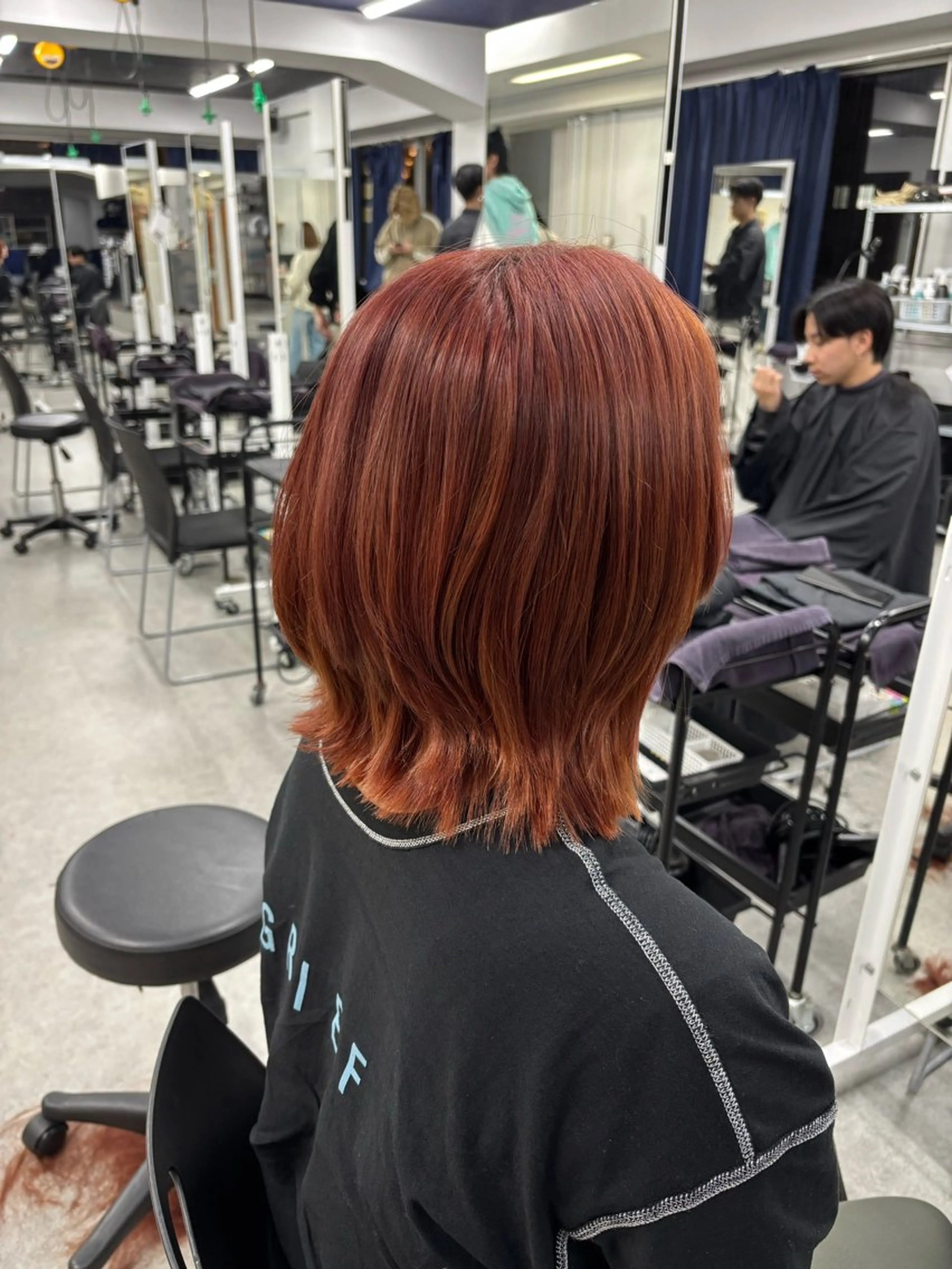 ミディアム カラー ヘアカラー トリートメント 🍀ウルフカット🍀 ａｙａｎａ🍀のヘアスタイル