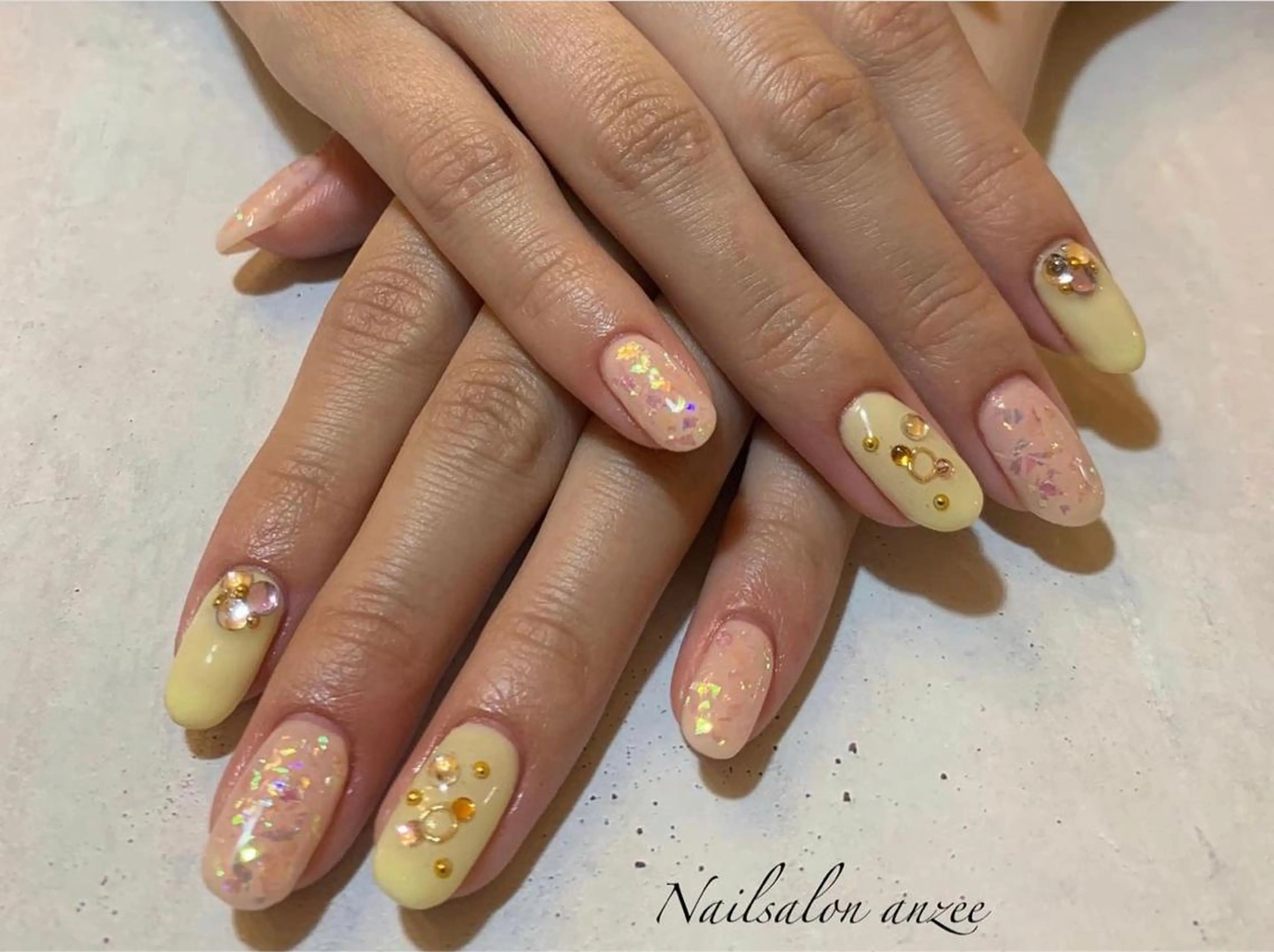 セミロング sp anzeeのネイルデザイン