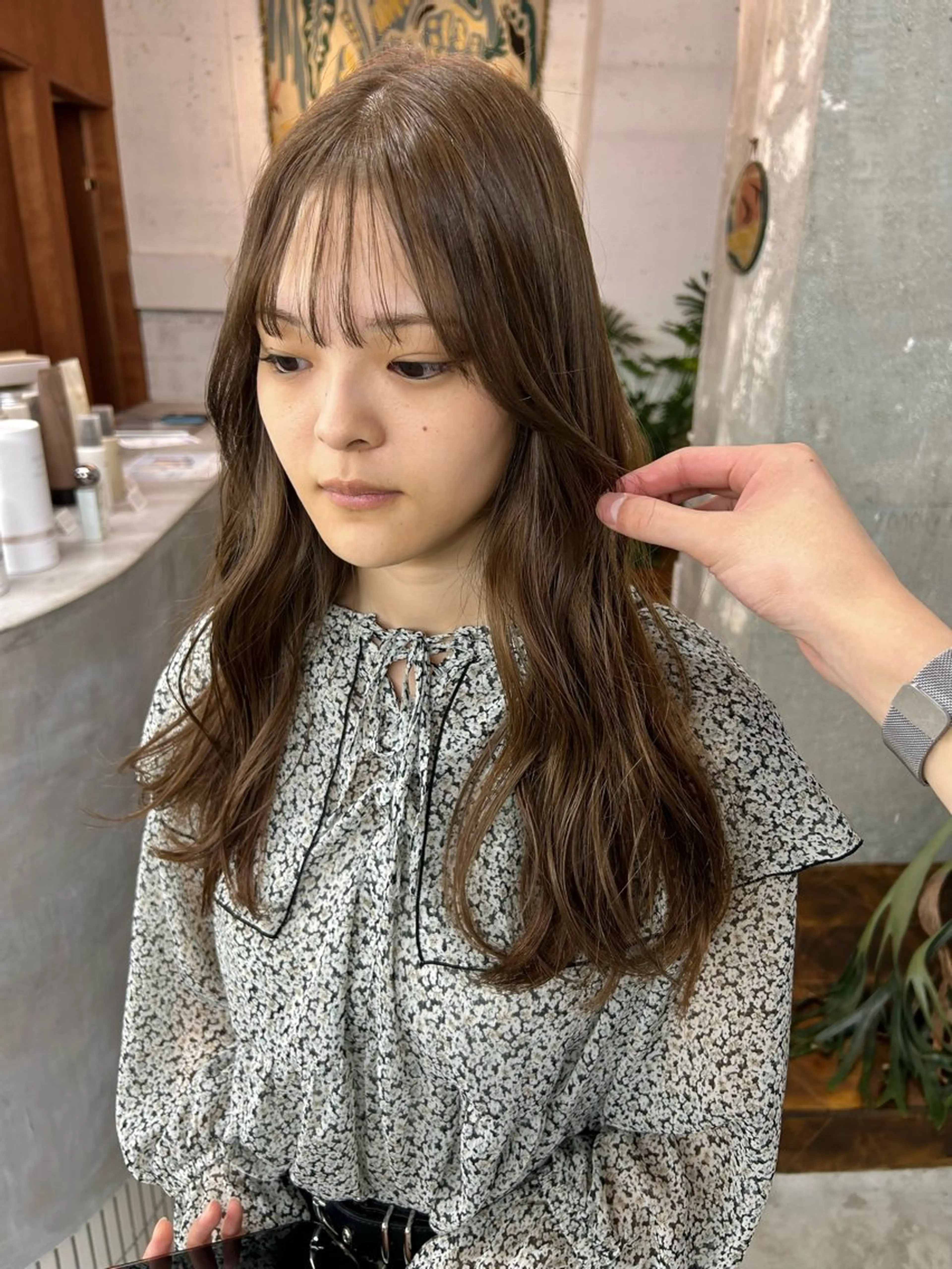 🔹【ブリーチなしWカラー】（カットなし）の写真