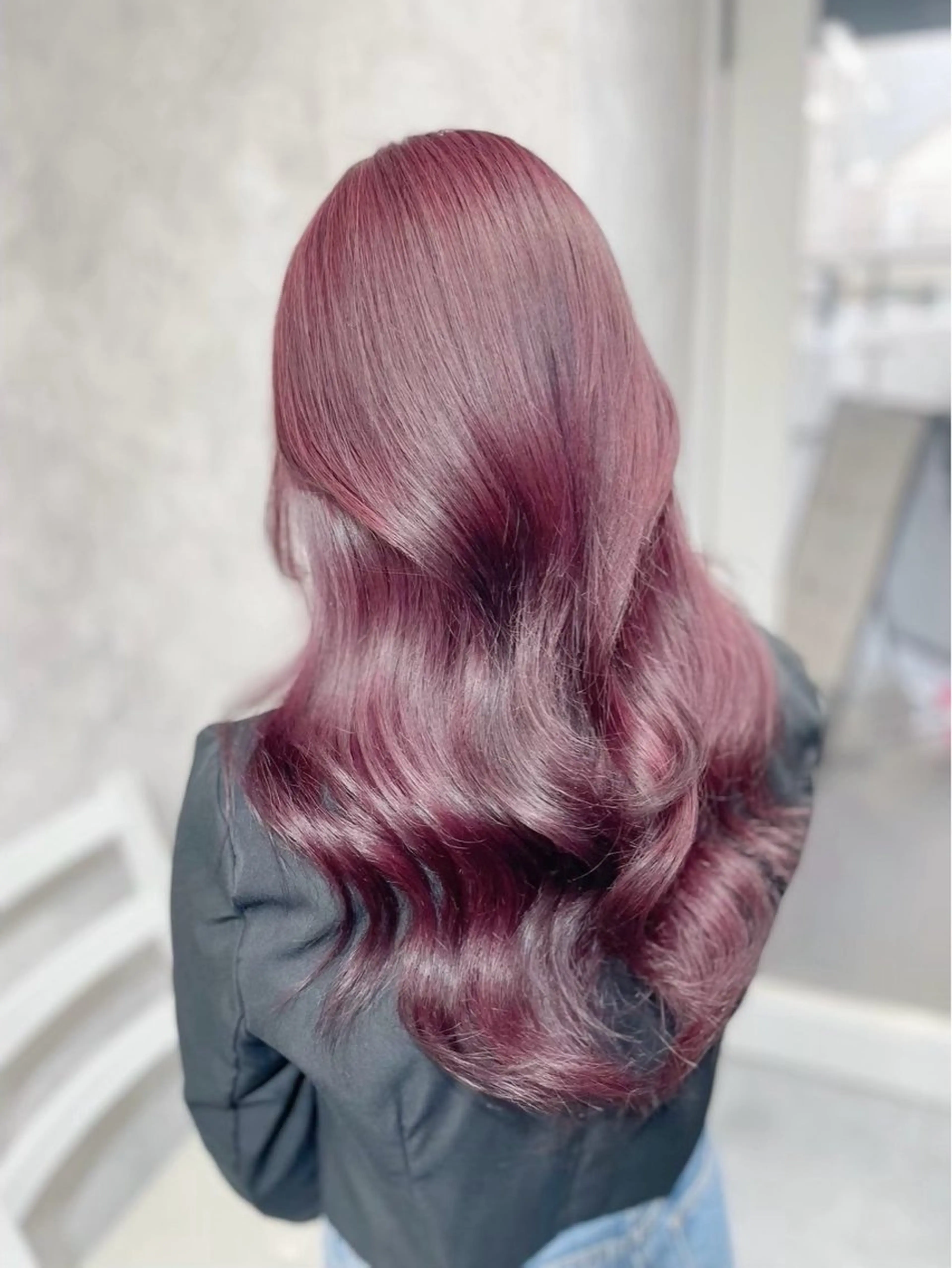 ミディアム カラー 🎀ぷる艶ガーリー♡ サアヤ🐇♡のヘアスタイル