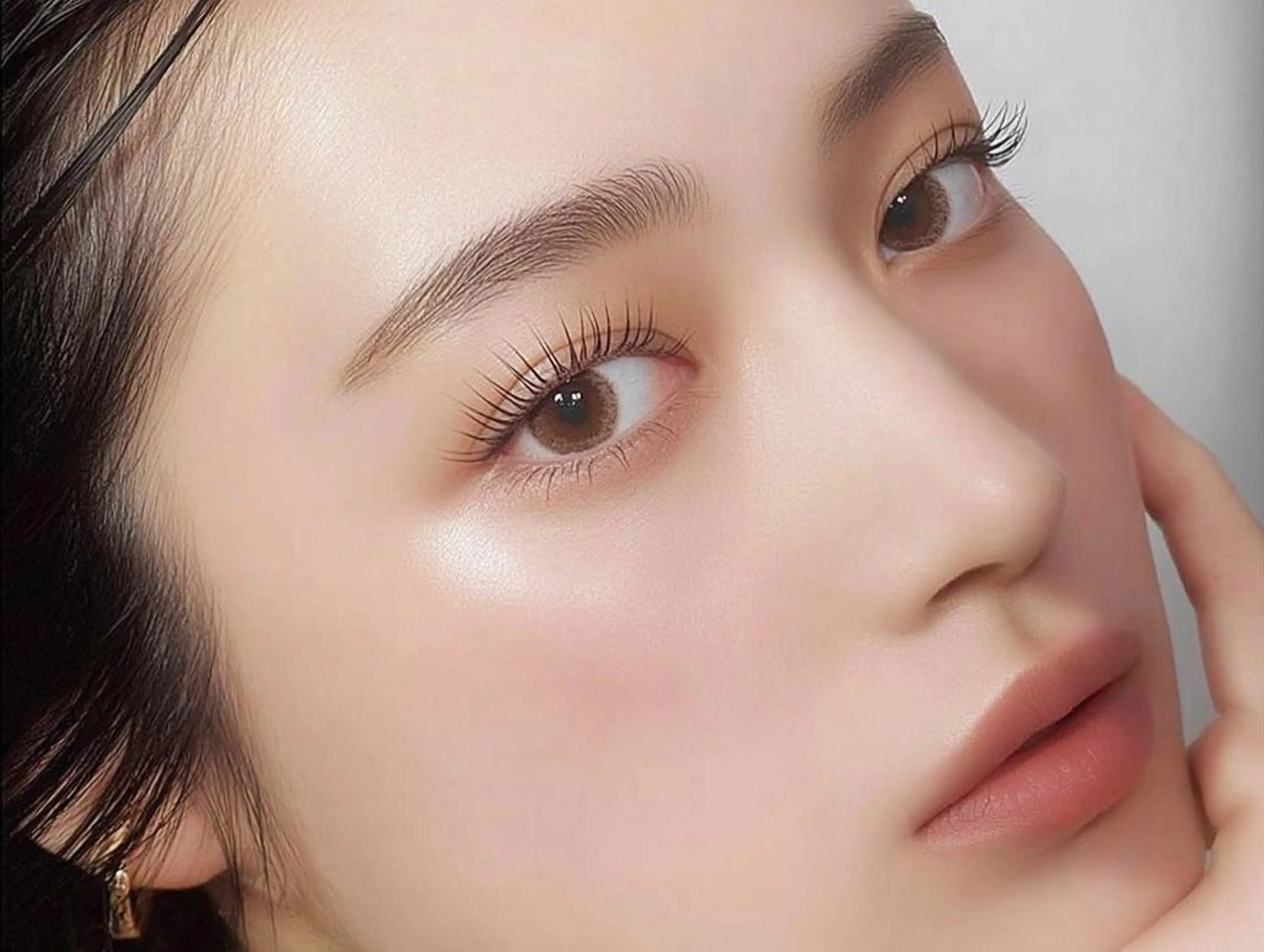 マツエク・マツパ 束感まつ毛 韓国風マツエク パリジェンヌラッシュリフト まつげパーマ 一重×まつ毛パーマ マツパ Rio🌹/ 束感マツエクのマツエク・マツパデザイン