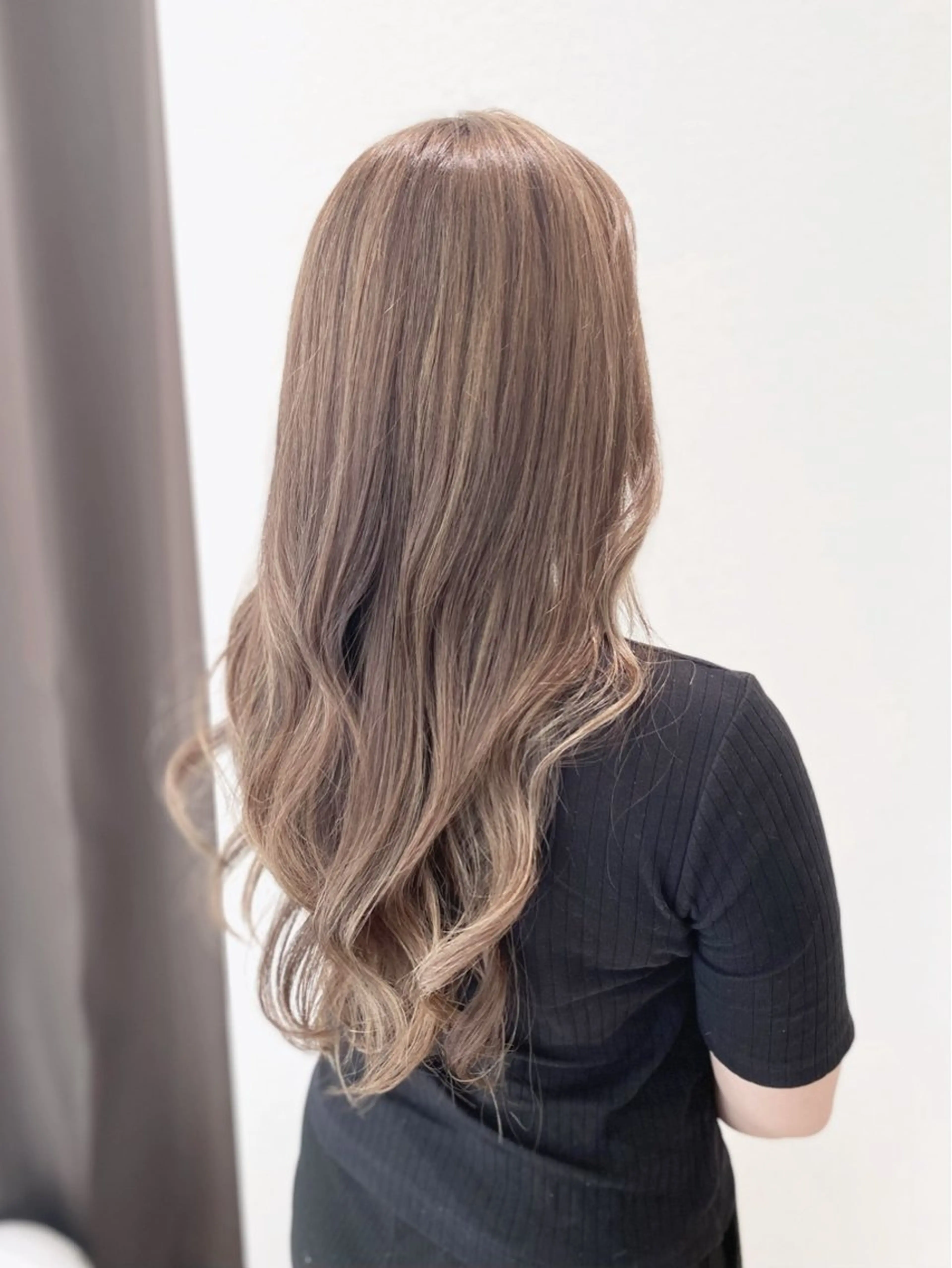 ロング カラー カット ヘアカラー 滝口 瑞季のヘアスタイル