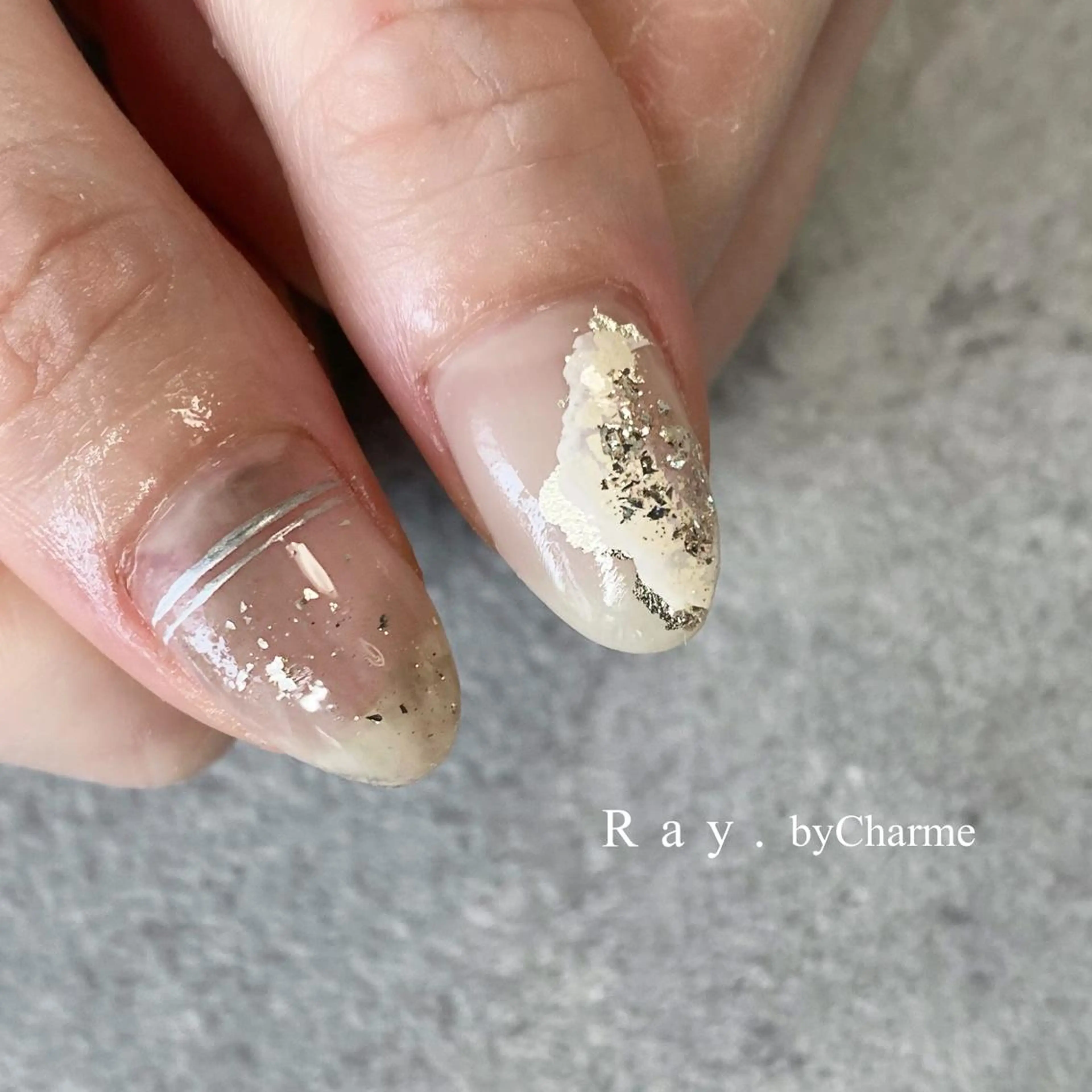 ネイル Ray. /綺麗目ニュアンスのネイルデザイン