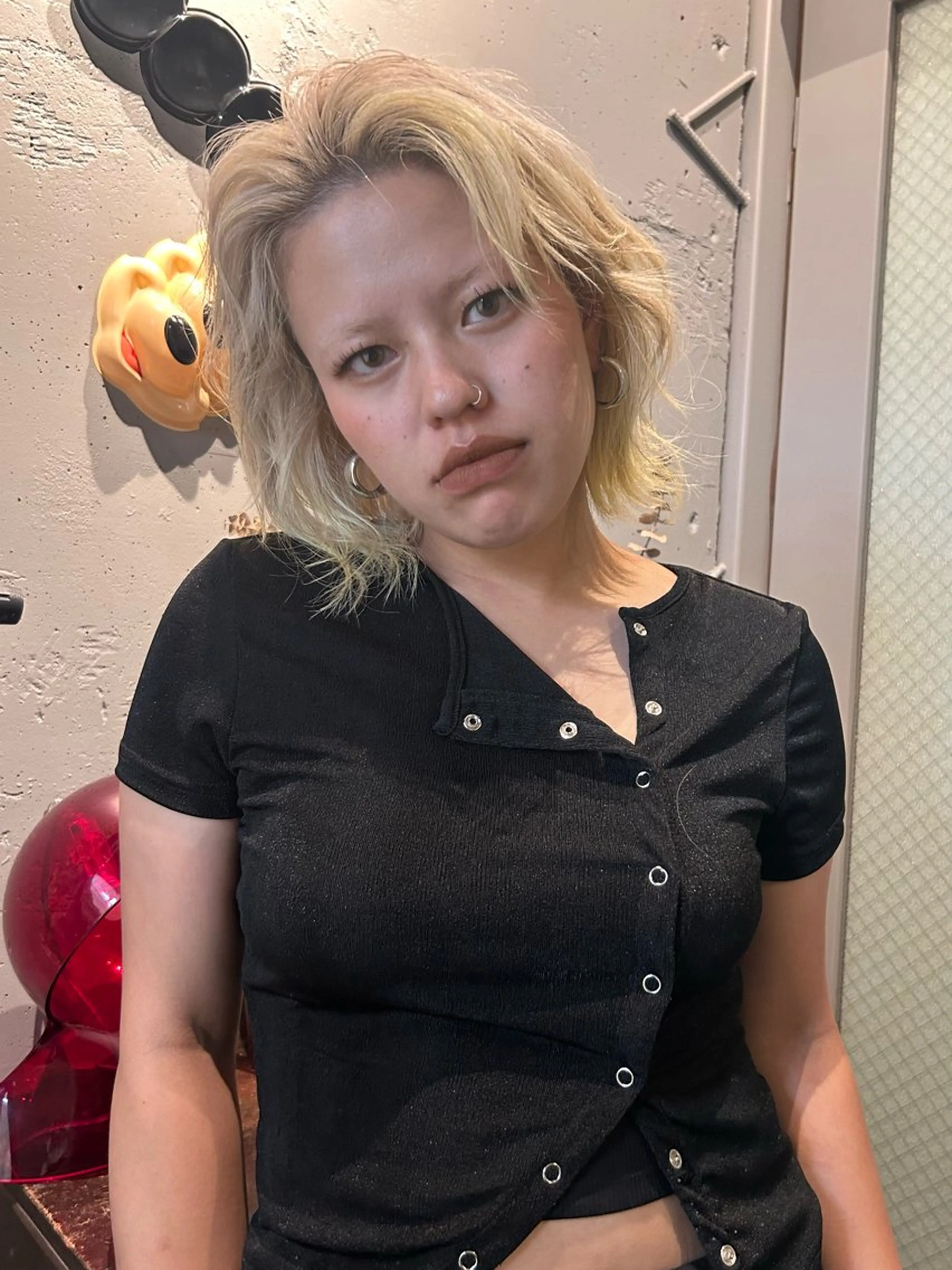 ミディアム Yaya ヤヤ / HACO+のヘアスタイル