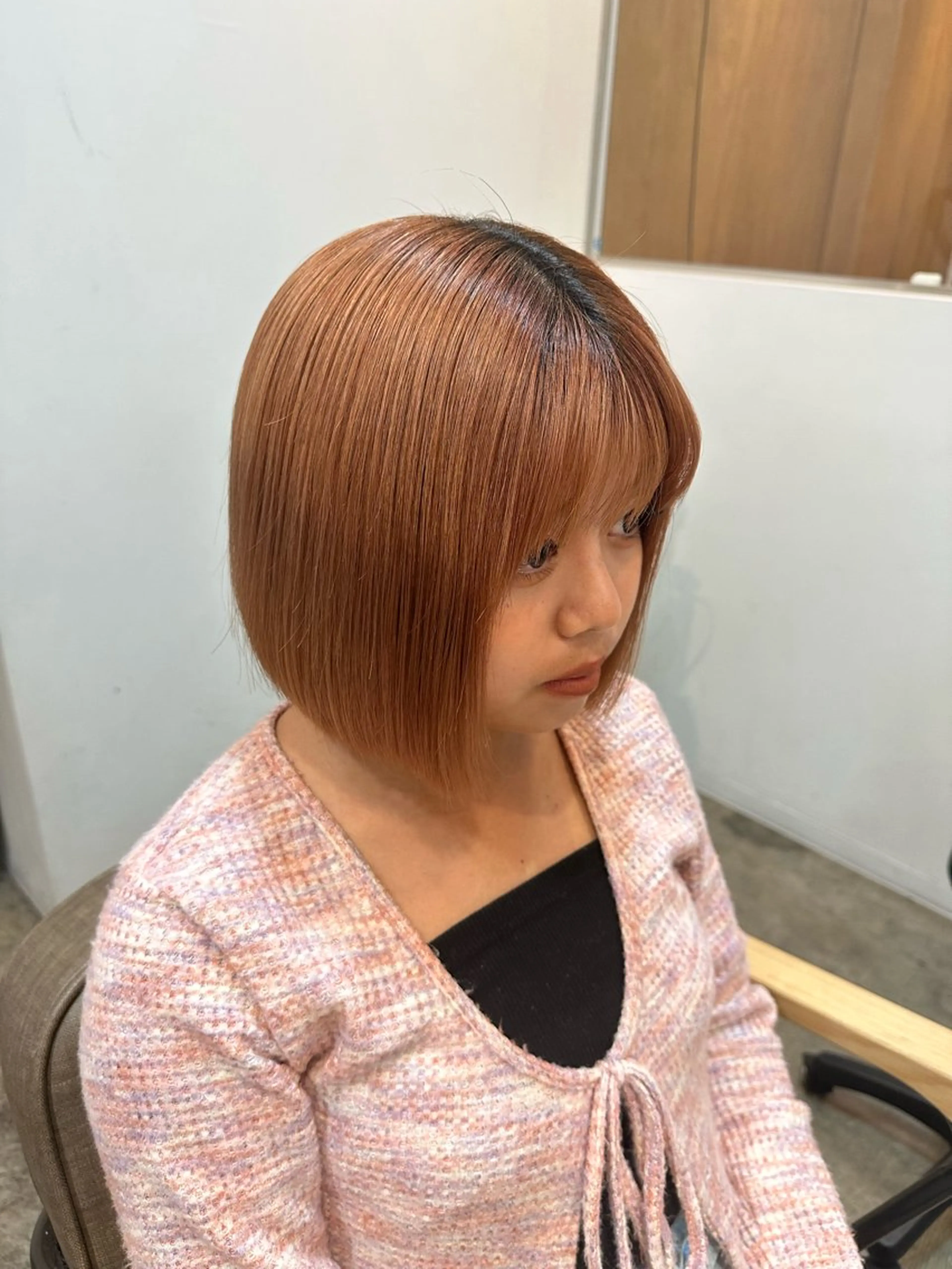 ミディアム ボブ ボブ特化美容師 /荒井悠葵のヘアスタイル